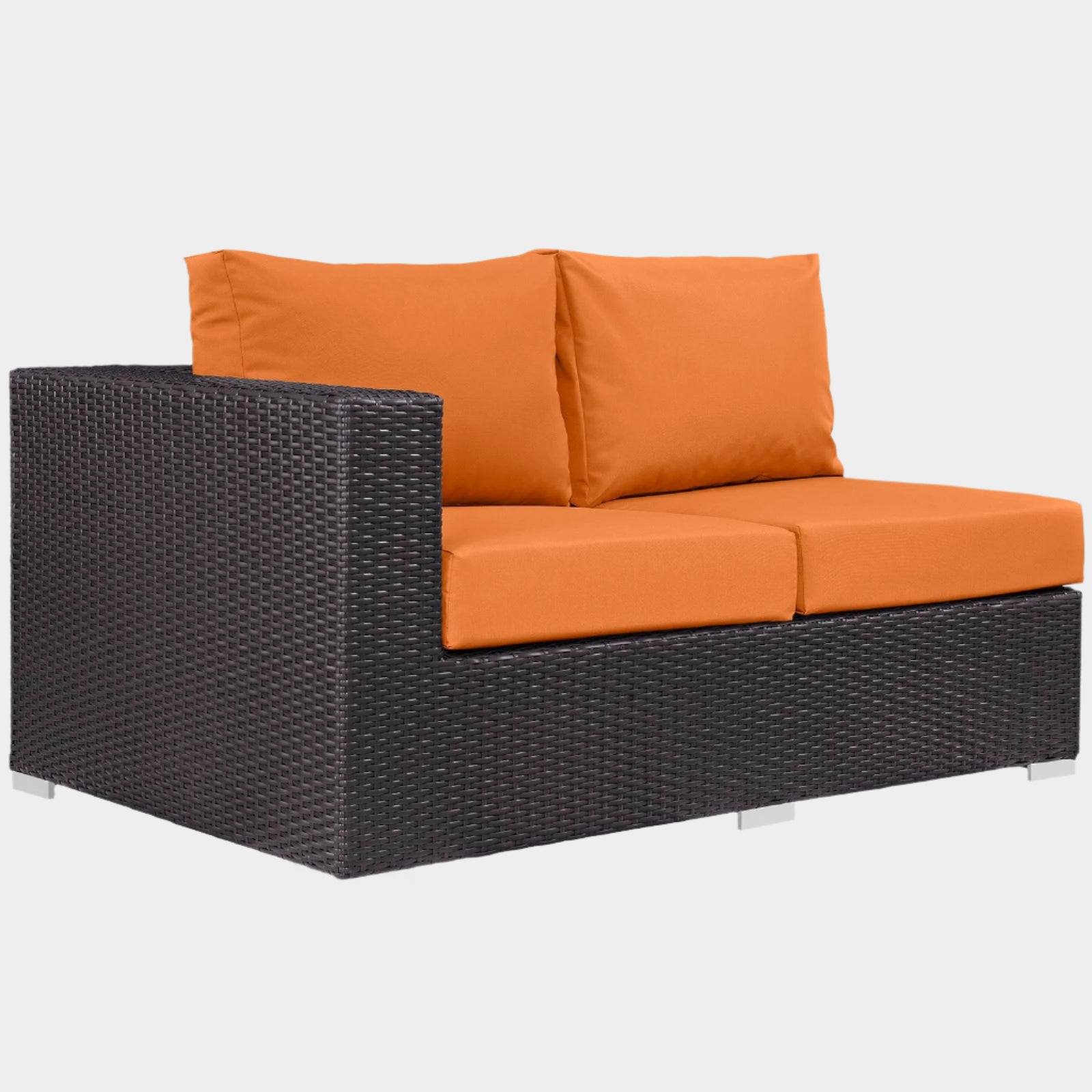 Convene Outdoor Patio Left Arm Loveseat