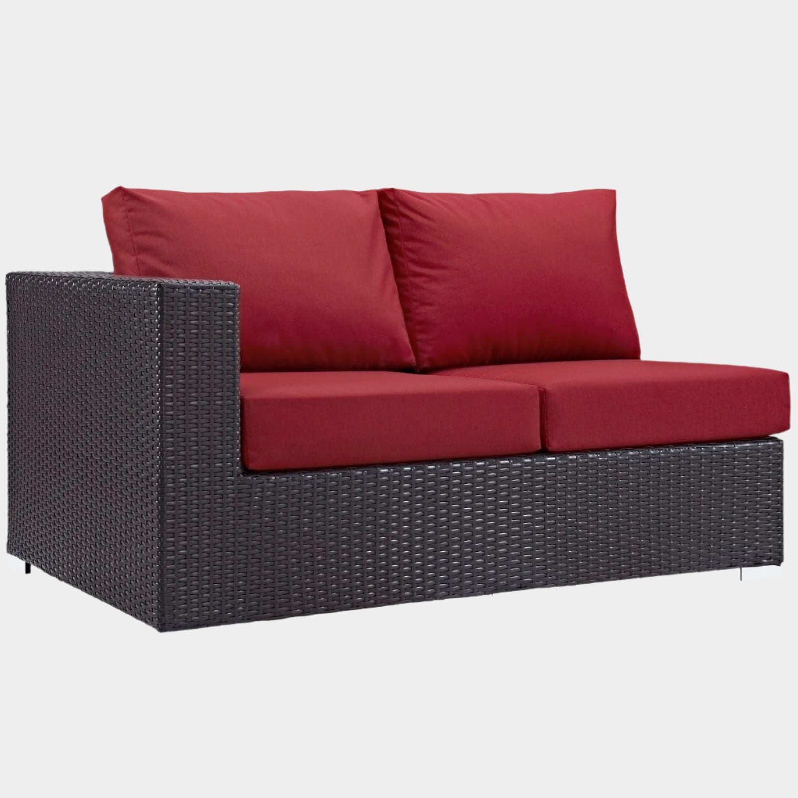 Convene Outdoor Patio Left Arm Loveseat