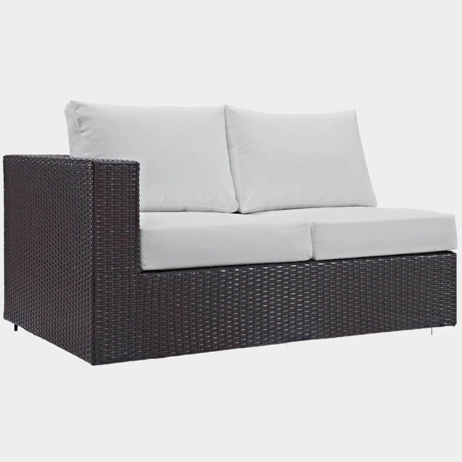 Convene Outdoor Patio Left Arm Loveseat