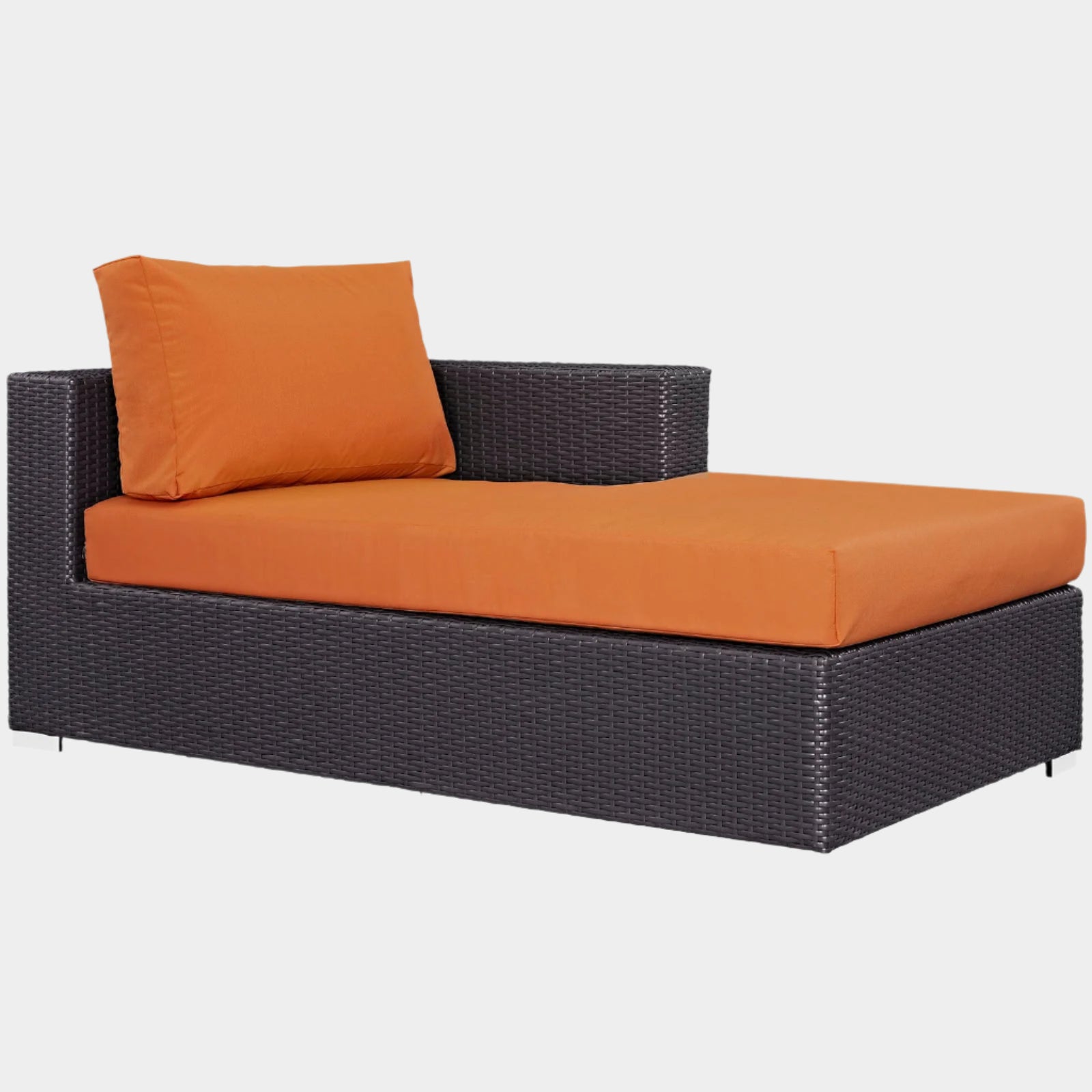 Convene Outdoor Patio Fabric Right Arm Chaise