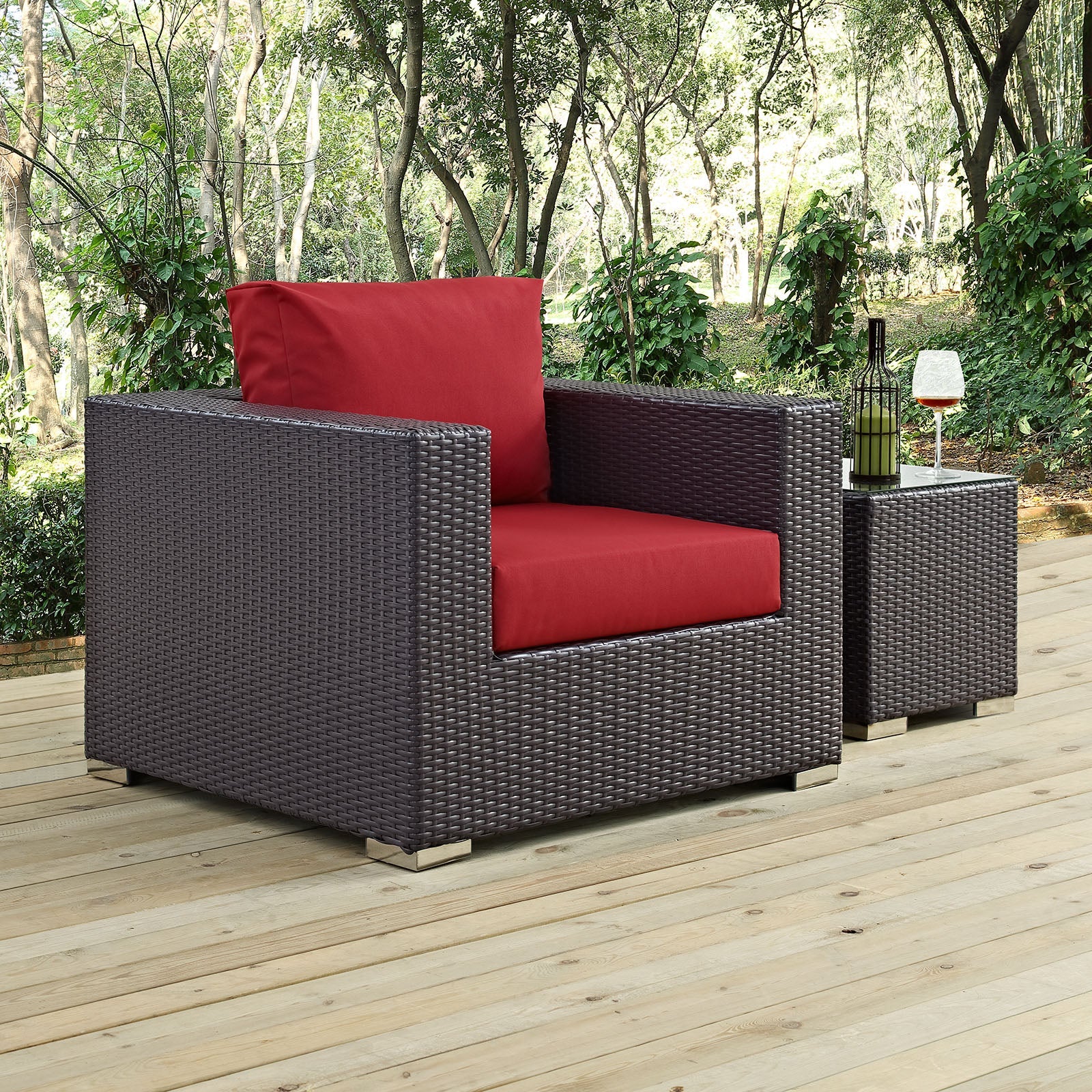 Fauteuil de patio extérieur Convene