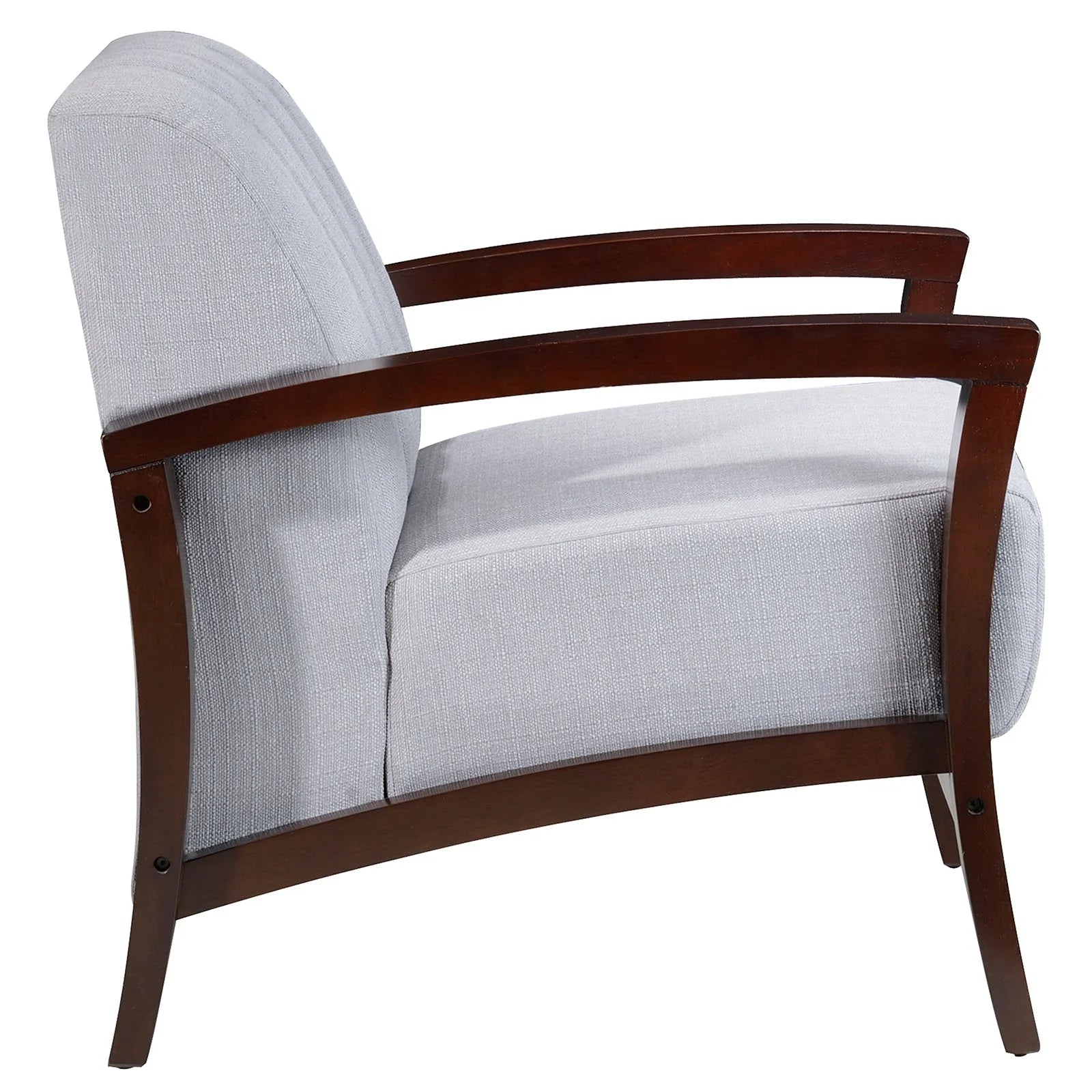 Fauteuil en tissu rembourré Enamor