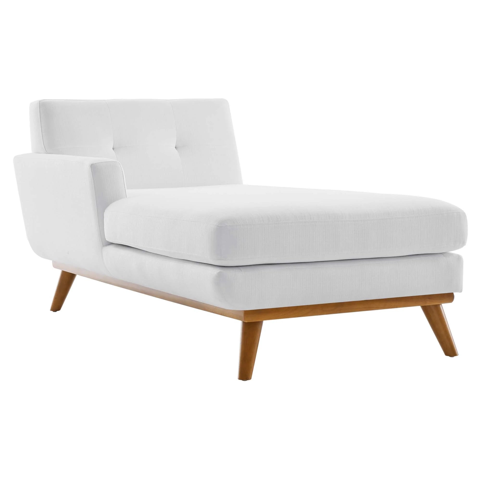 Chaise sans accoudoirs rembourrée en duvet Commix