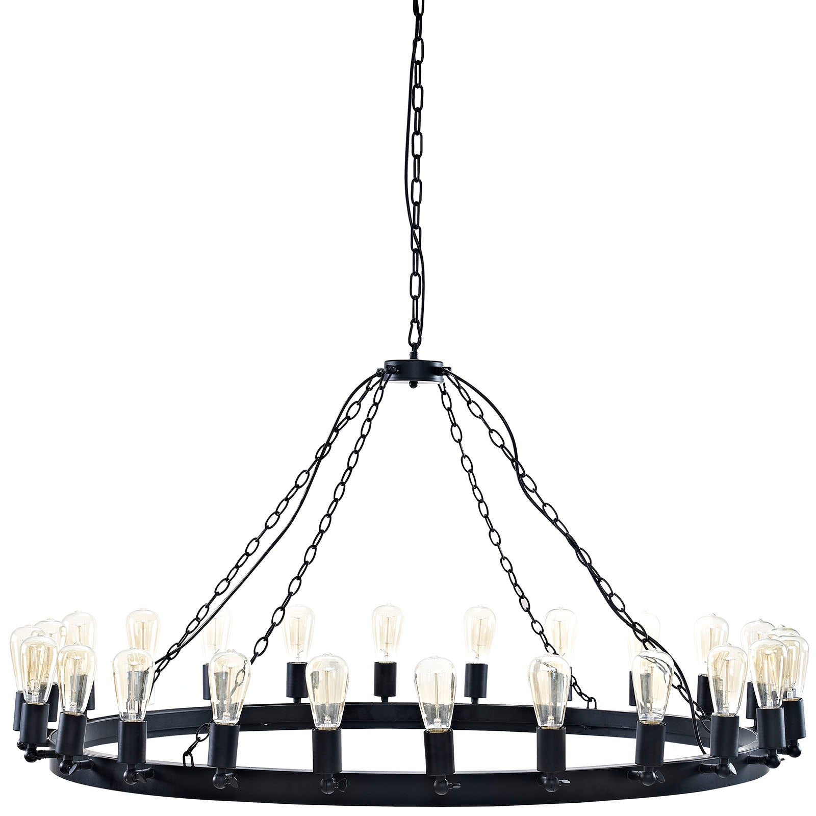 Teleport 52" Chandelier in Brown