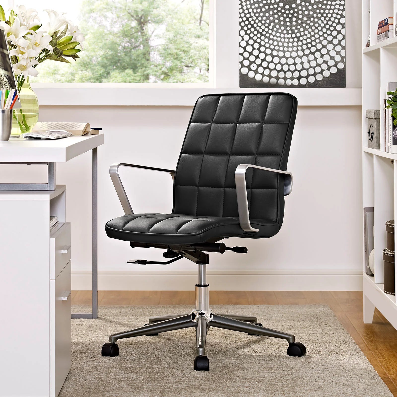 Chaise de bureau en carrelage