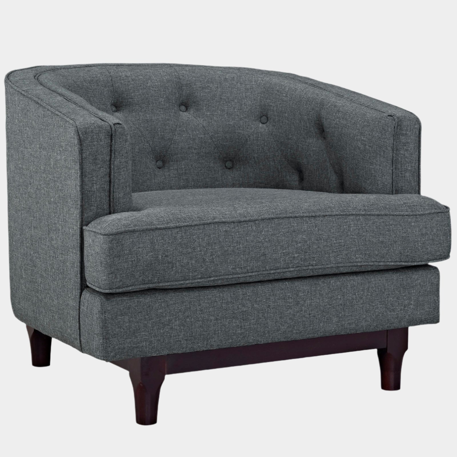 Coast Upholstered Fabric Armchair