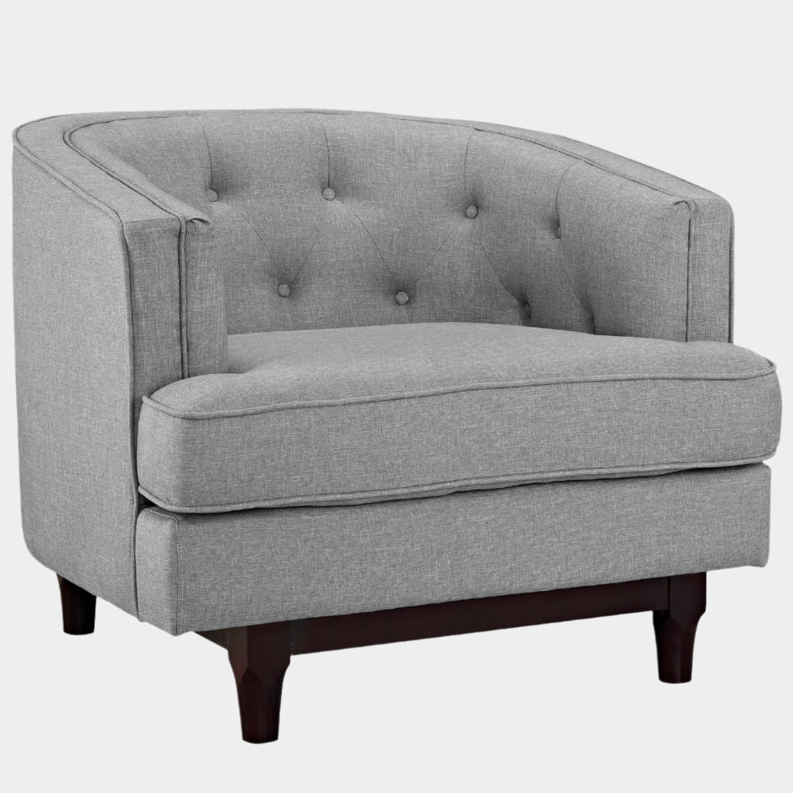 Coast Upholstered Fabric Armchair