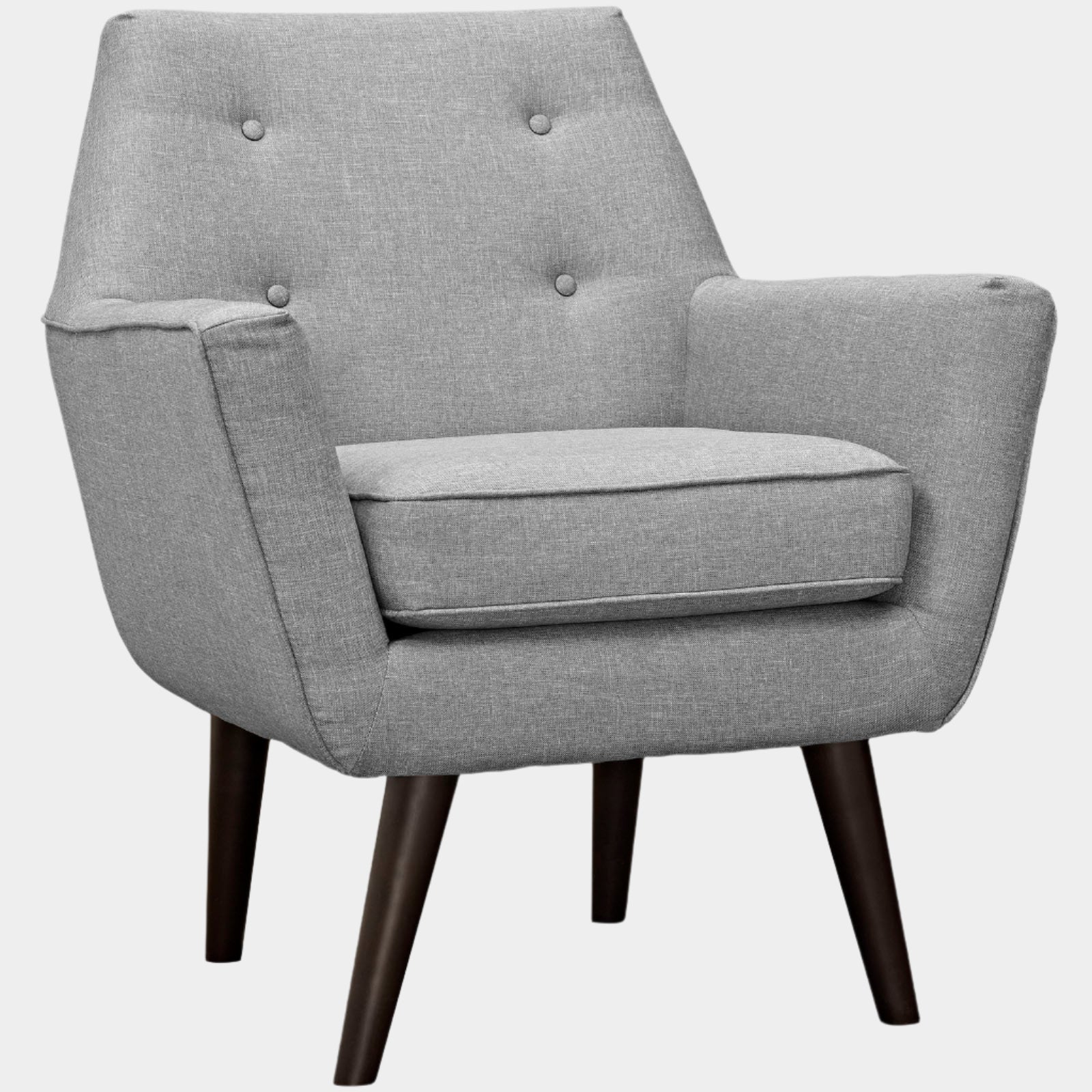 Posit Upholstered Fabric Armchair