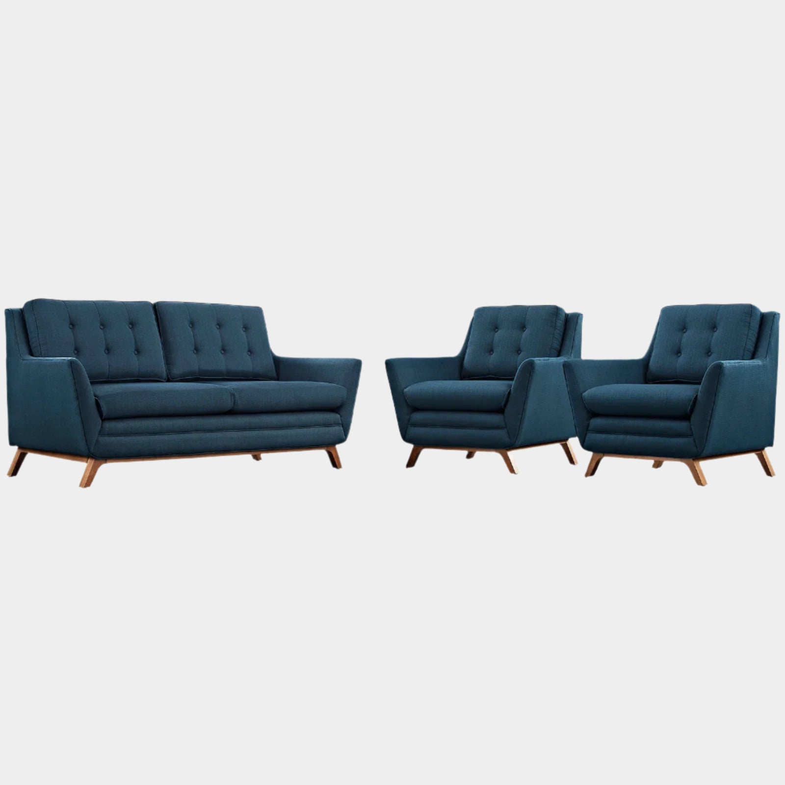 Chaise sans accoudoirs rembourrée en duvet Commix