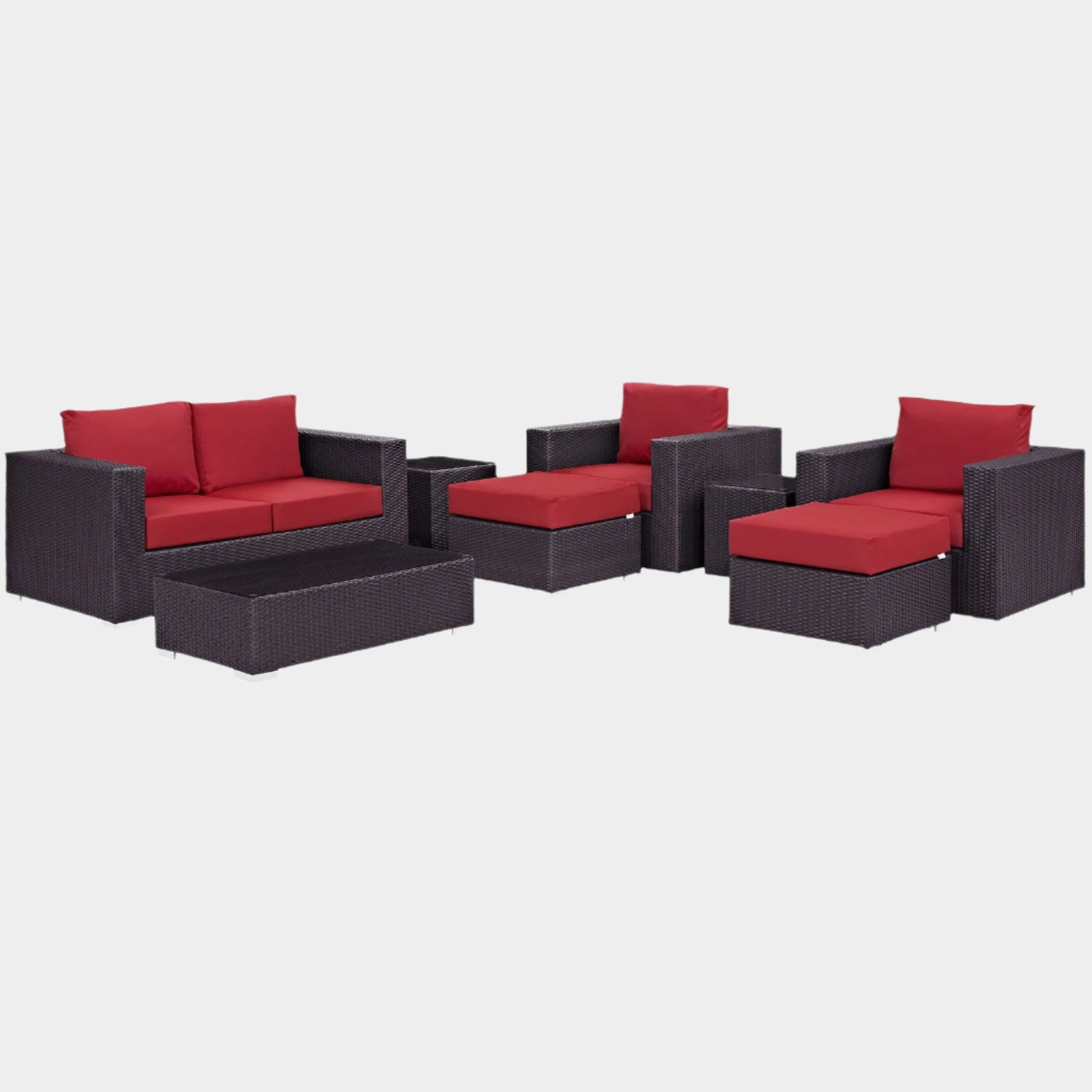 Convene 8 Piece Outdoor Patio Sofa Set