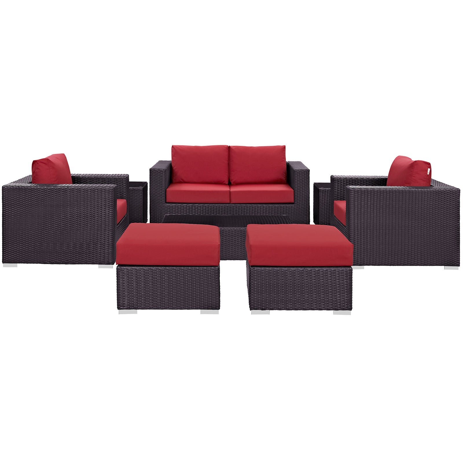 Convene 8 Piece Outdoor Patio Sofa Set