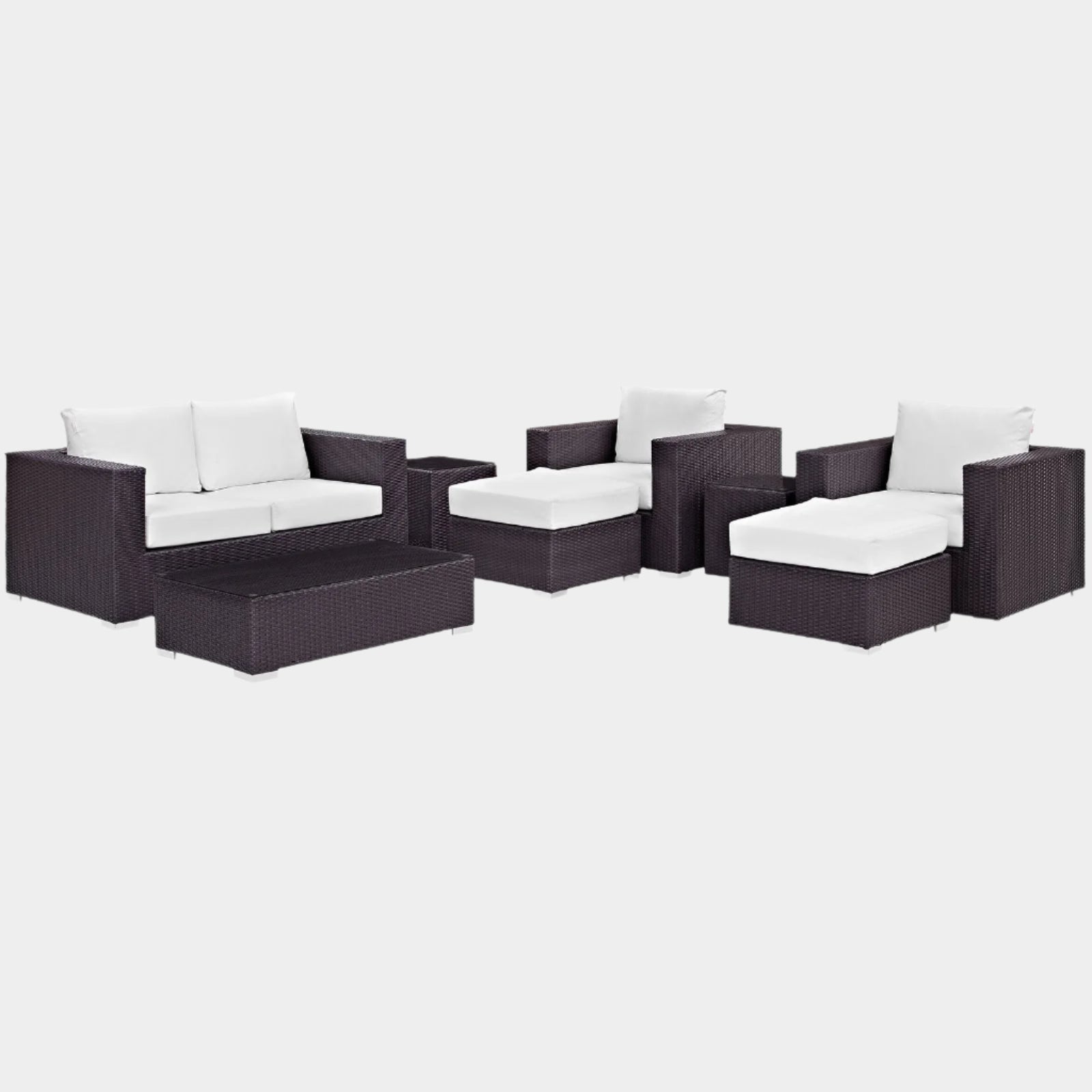 Convene 8 Piece Outdoor Patio Sofa Set