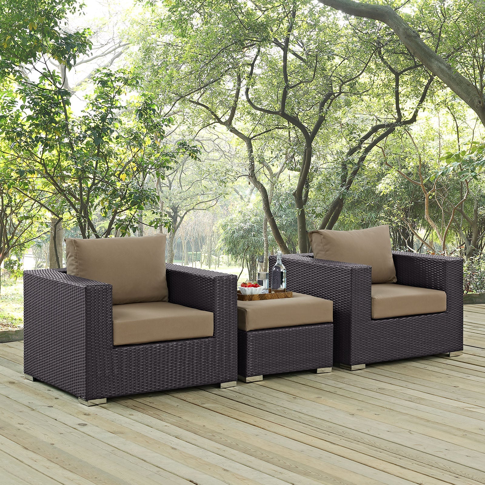 Convene 3 Piece Outdoor Patio Sofa Set