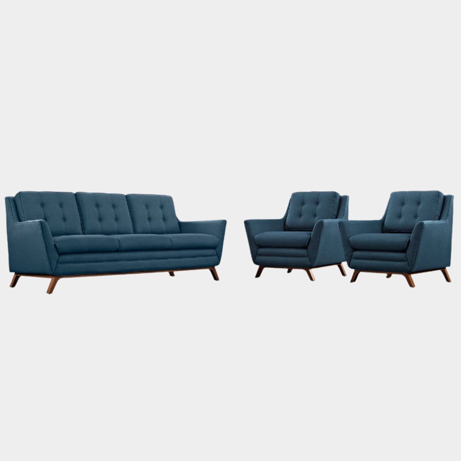 Chaise sans accoudoirs rembourrée en duvet Commix