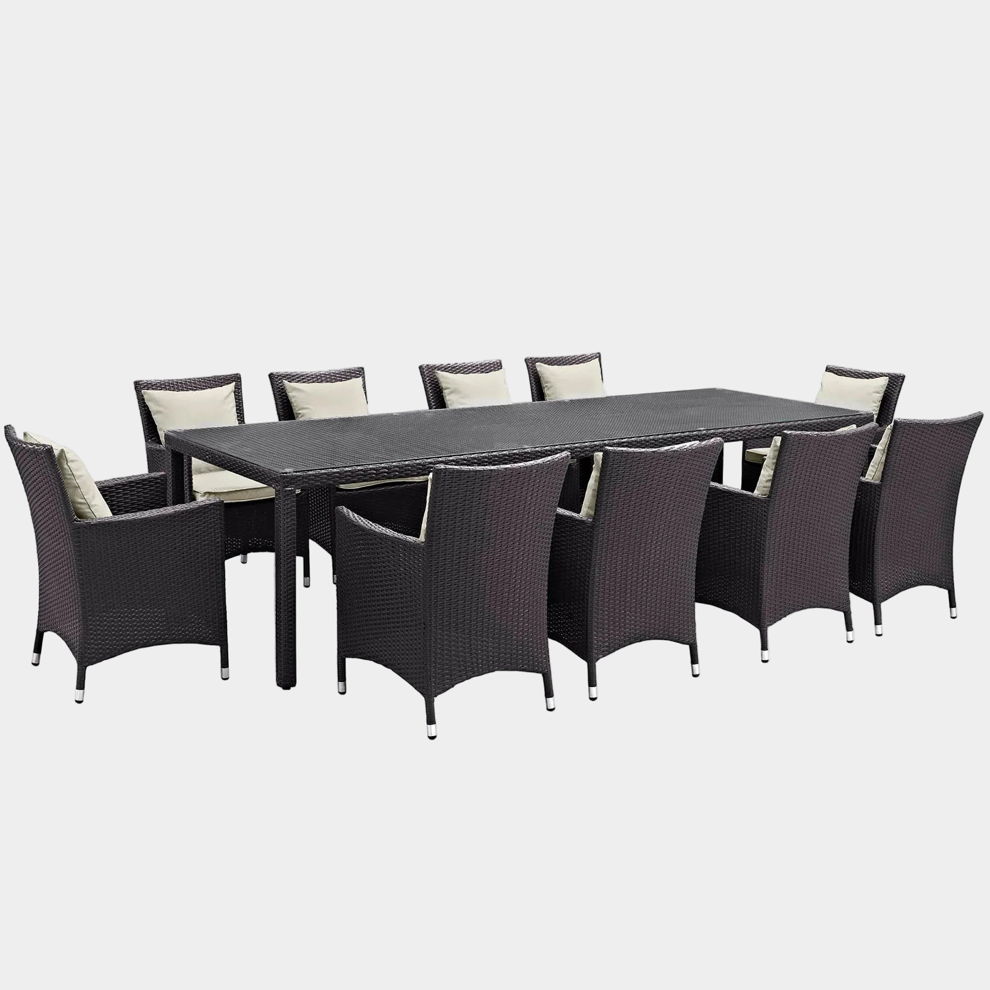 Convene 11 Piece Outdoor Dining Set
