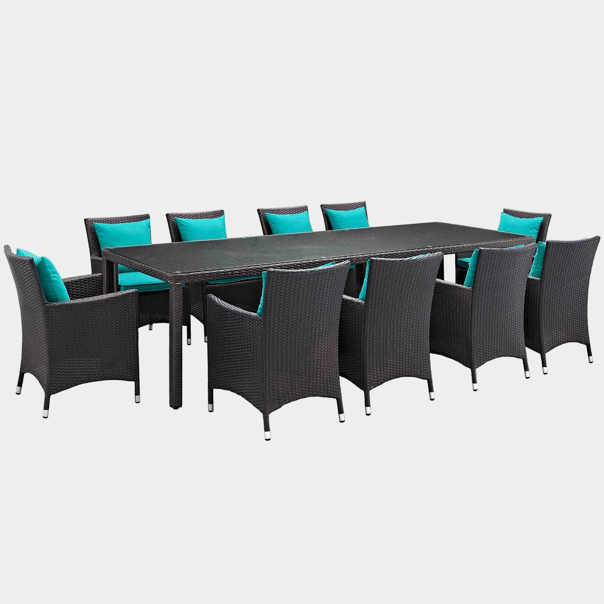 Convene 11 Piece Outdoor Dining Set