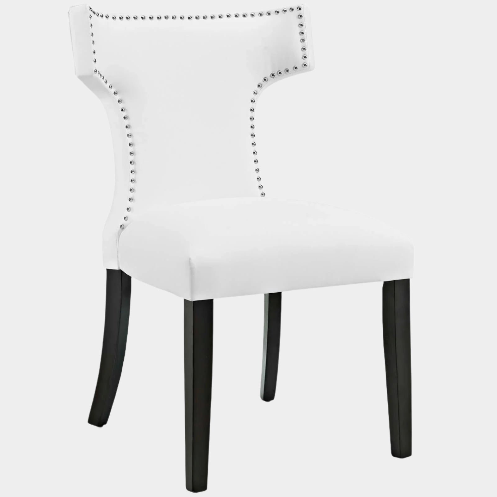 Curve Vegan Leather Dining Chair