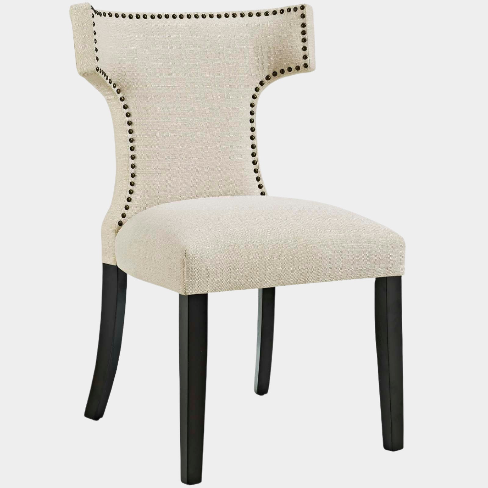 Curve Fabric Dining Chair