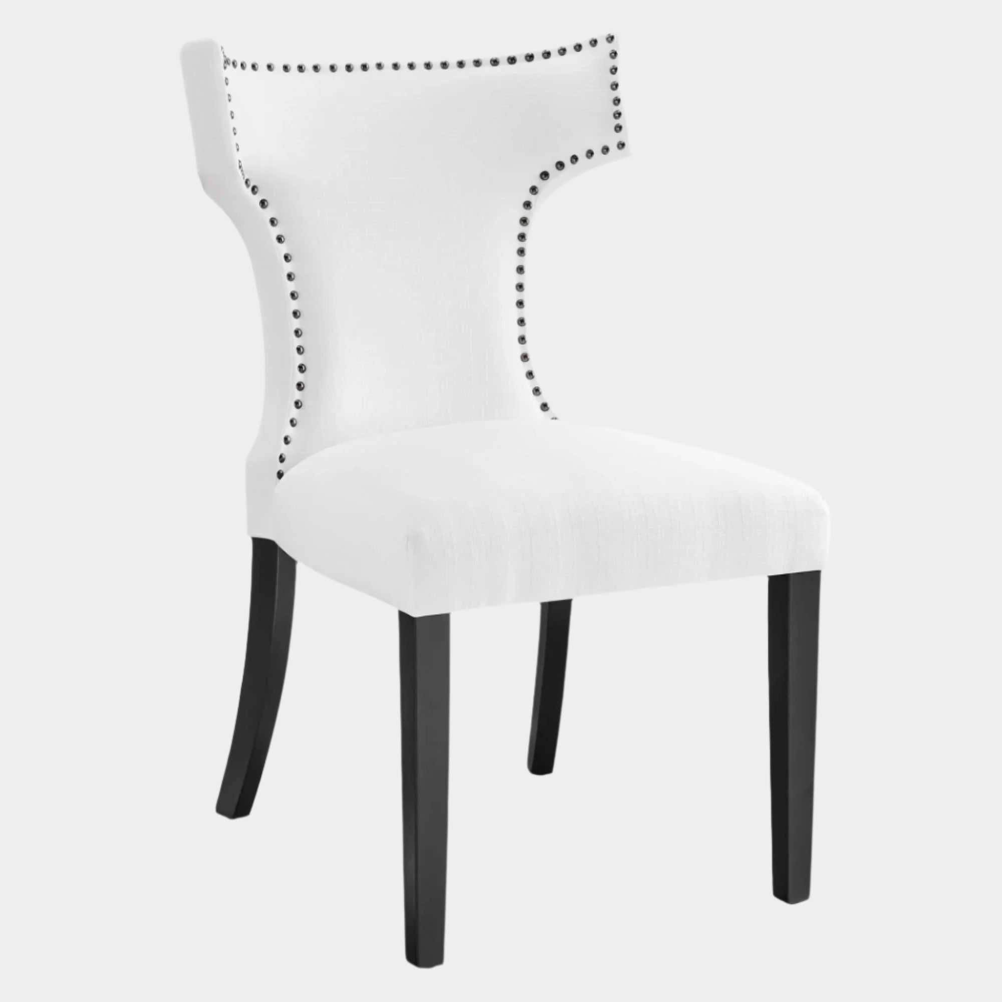 Curve Fabric Dining Chair