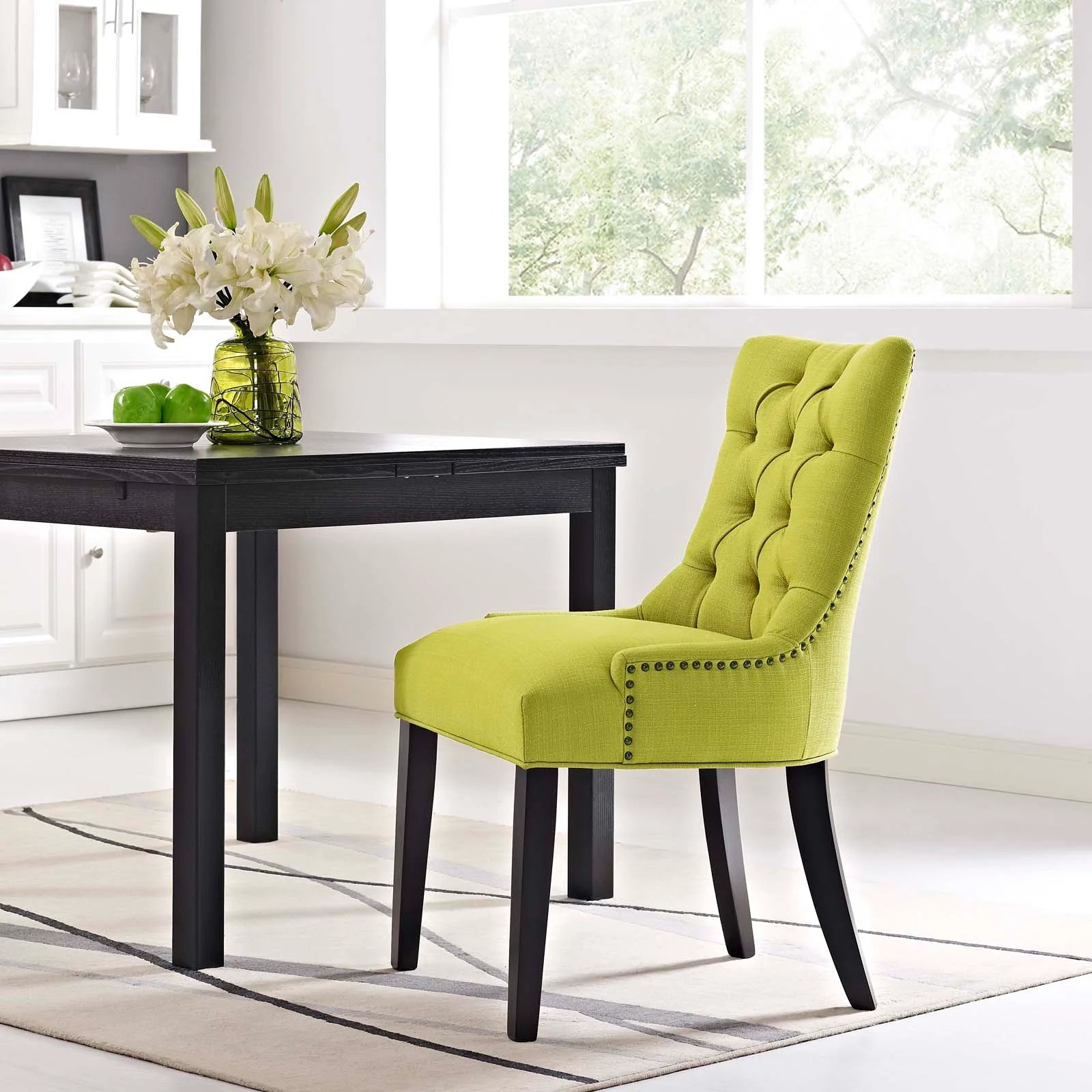 Regent Tufted Fabric Dining Chair