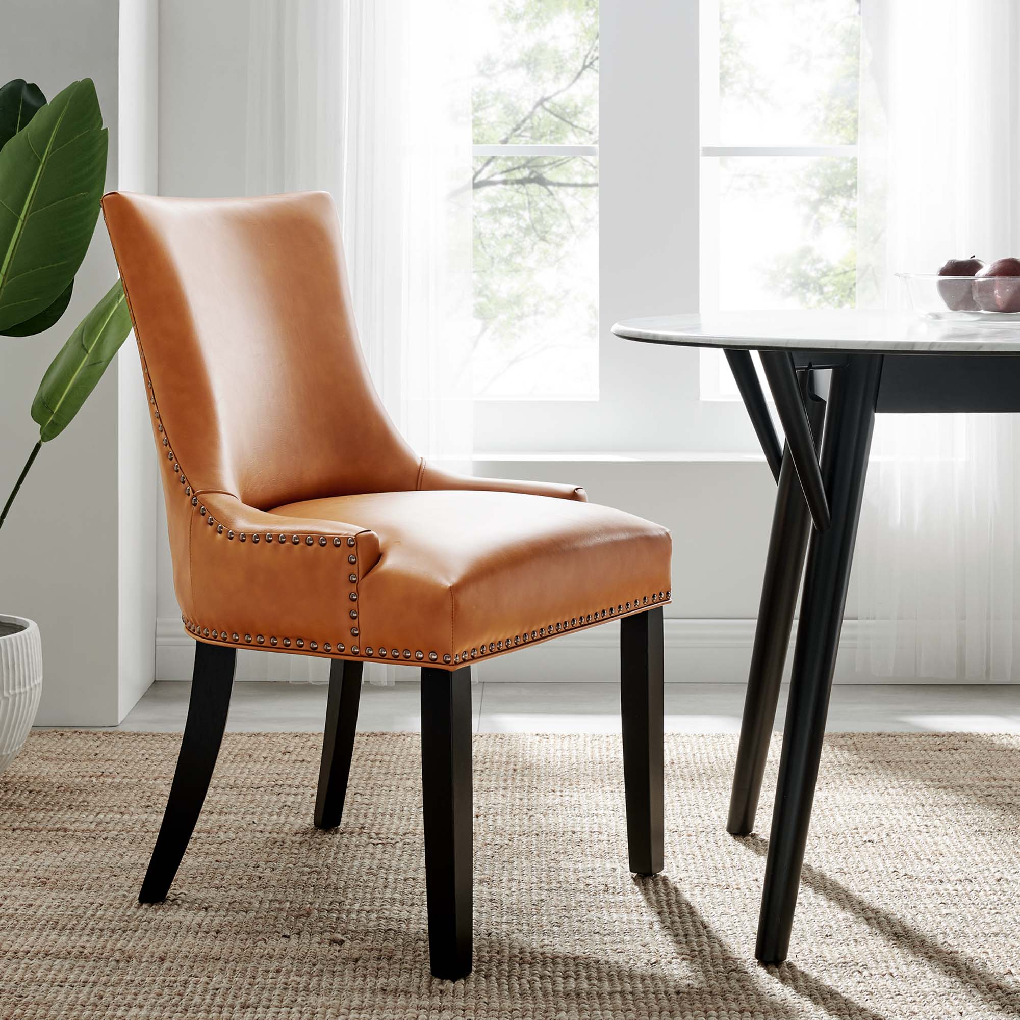 Marquis Vegan Leather Dining Chair