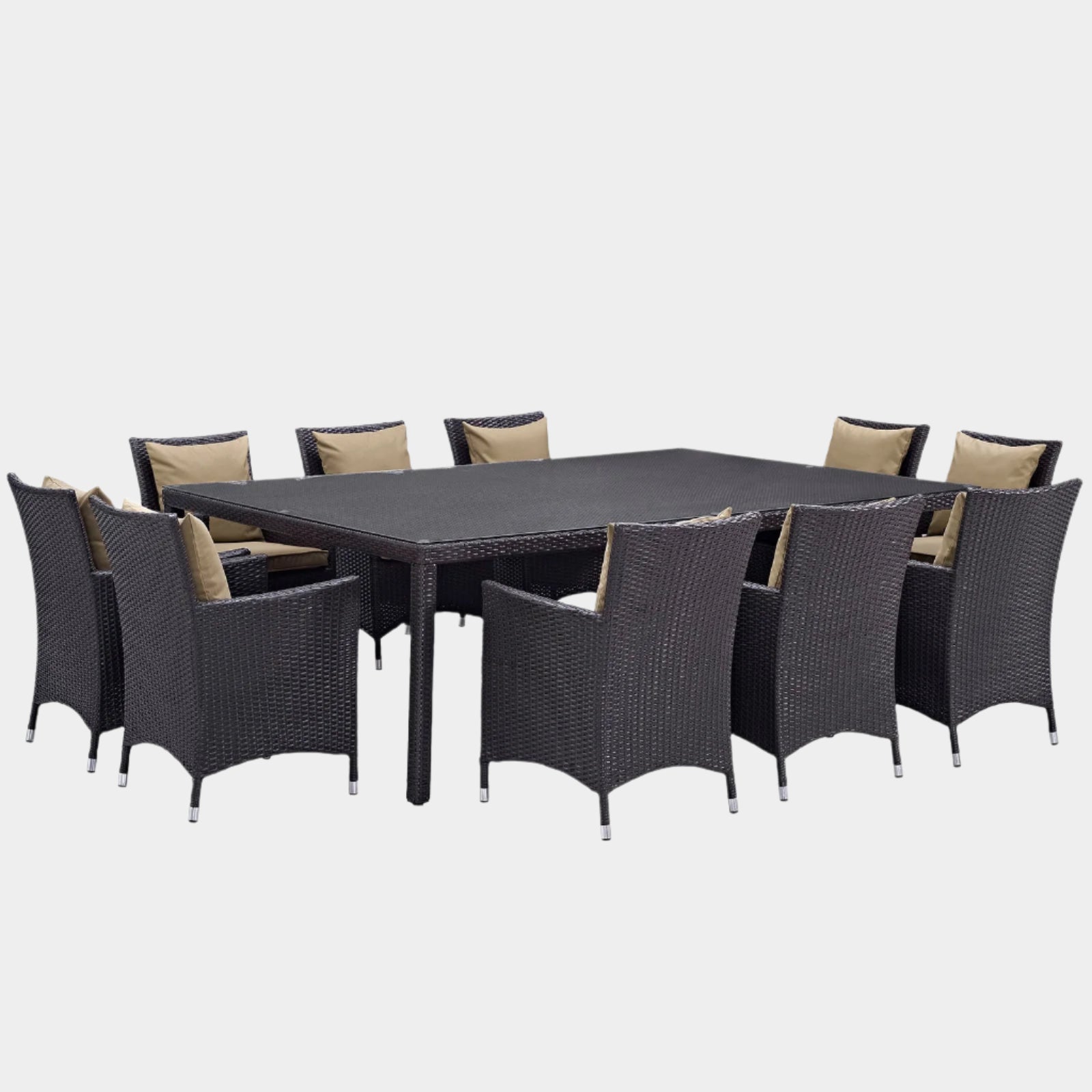 Convene 11 Piece Outdoor Patio Dining Set