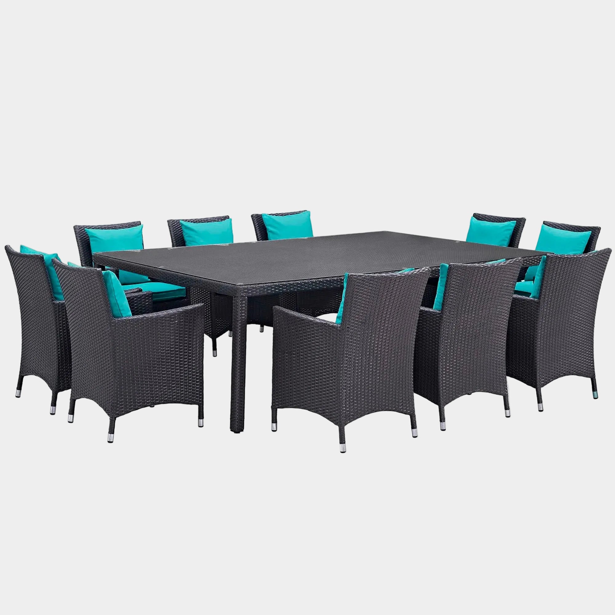 Convene 11 Piece Outdoor Dining Set