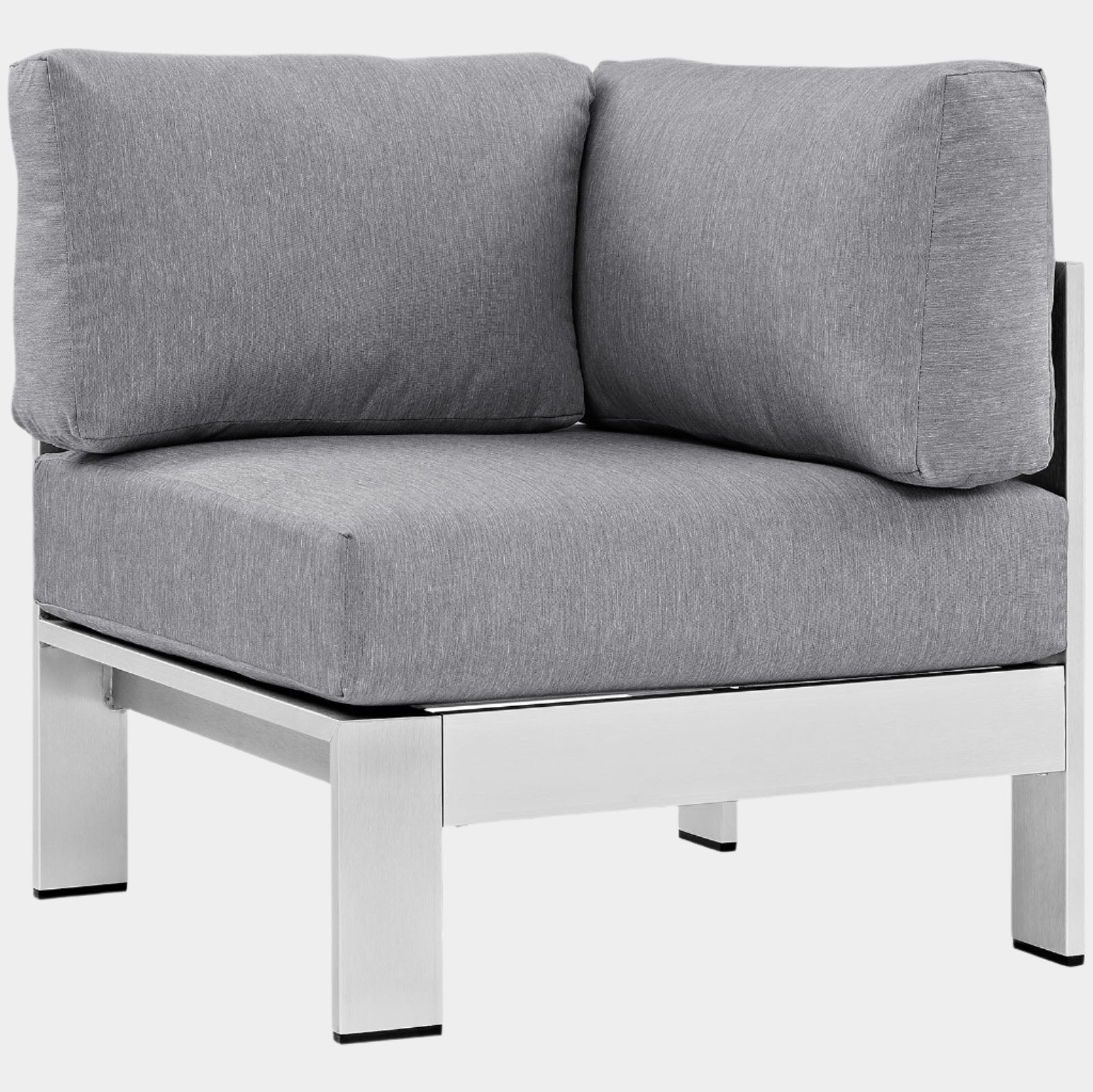 Shore Outdoor Patio Aluminum Corner Sofa