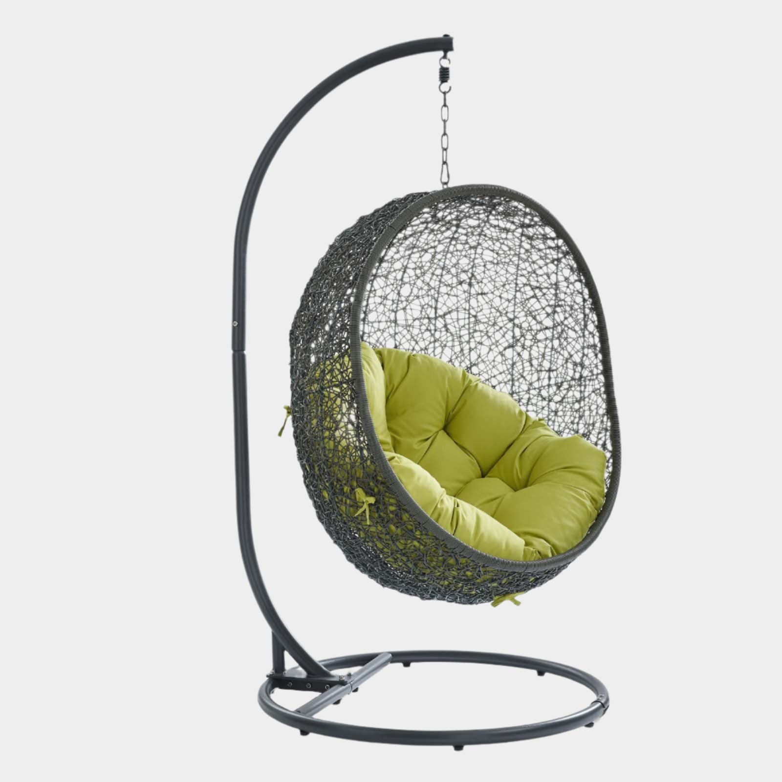 Hide Outdoor Patio Swing Chair With Stand