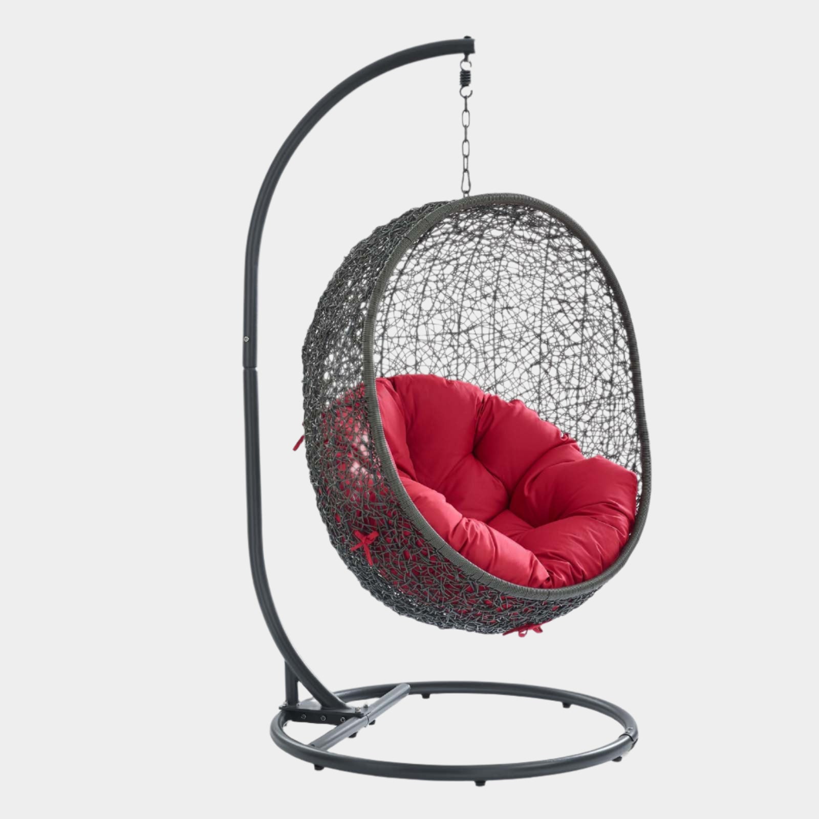 Hide Outdoor Patio Swing Chair With Stand