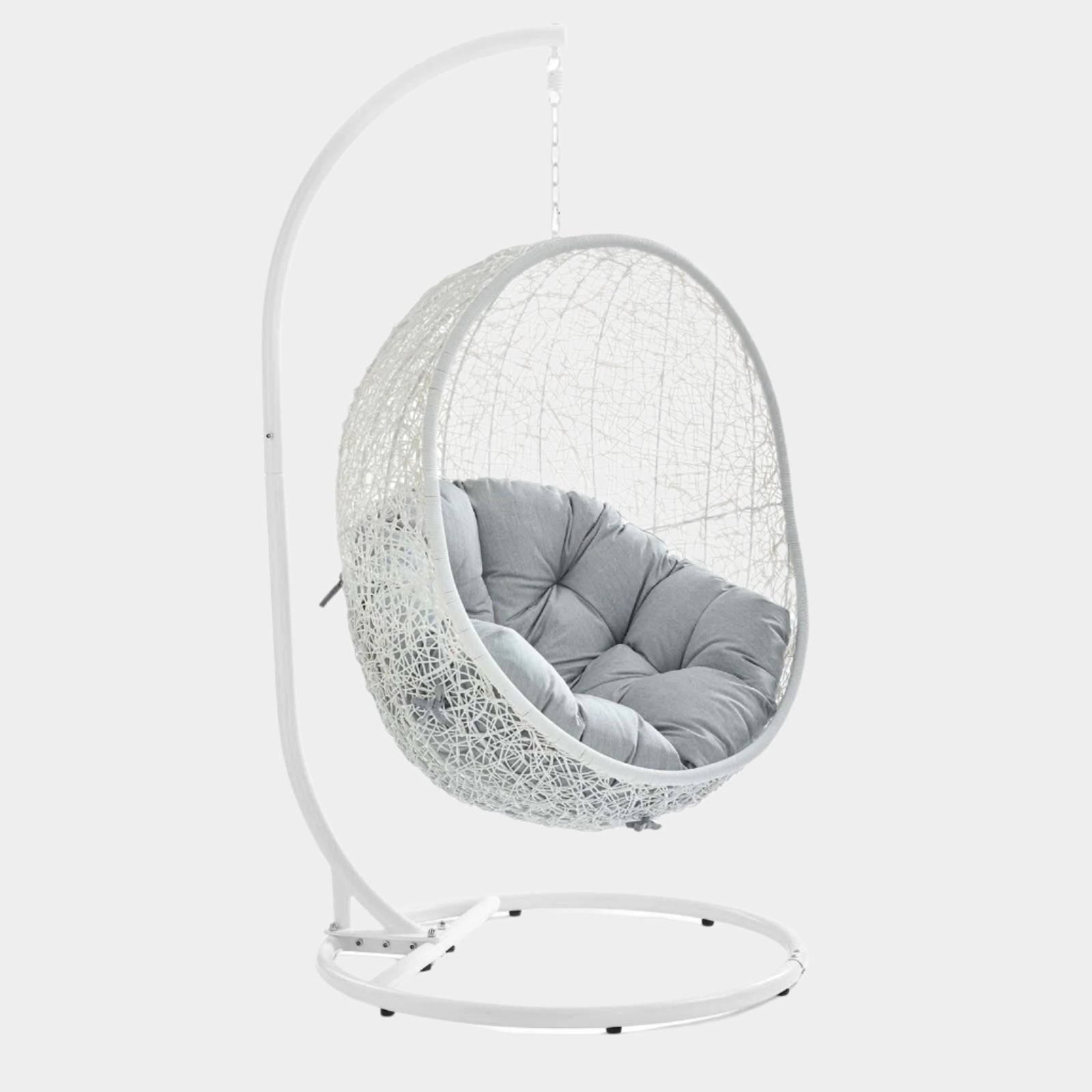 Hide Outdoor Patio Swing Chair With Stand