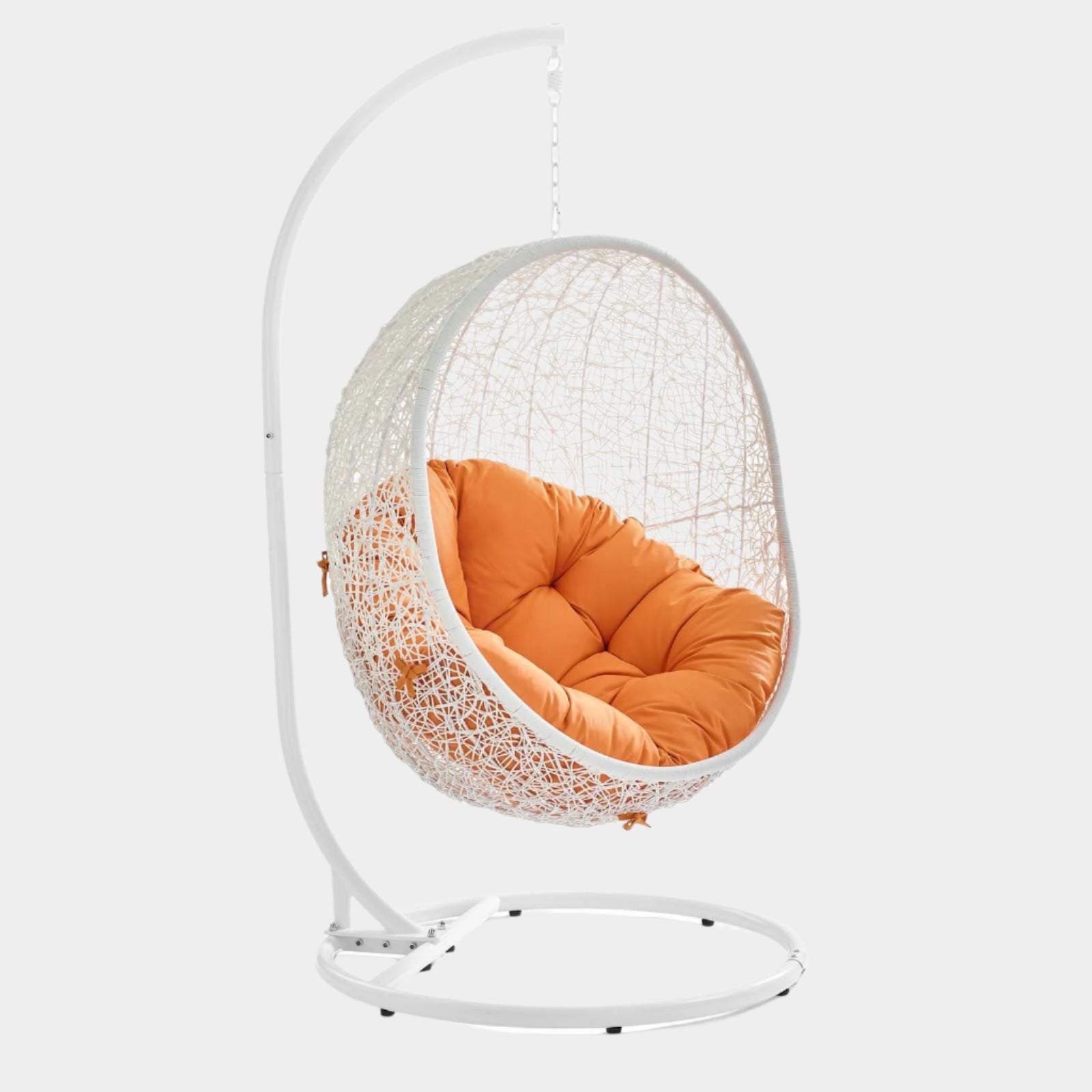 Hide Outdoor Patio Swing Chair With Stand