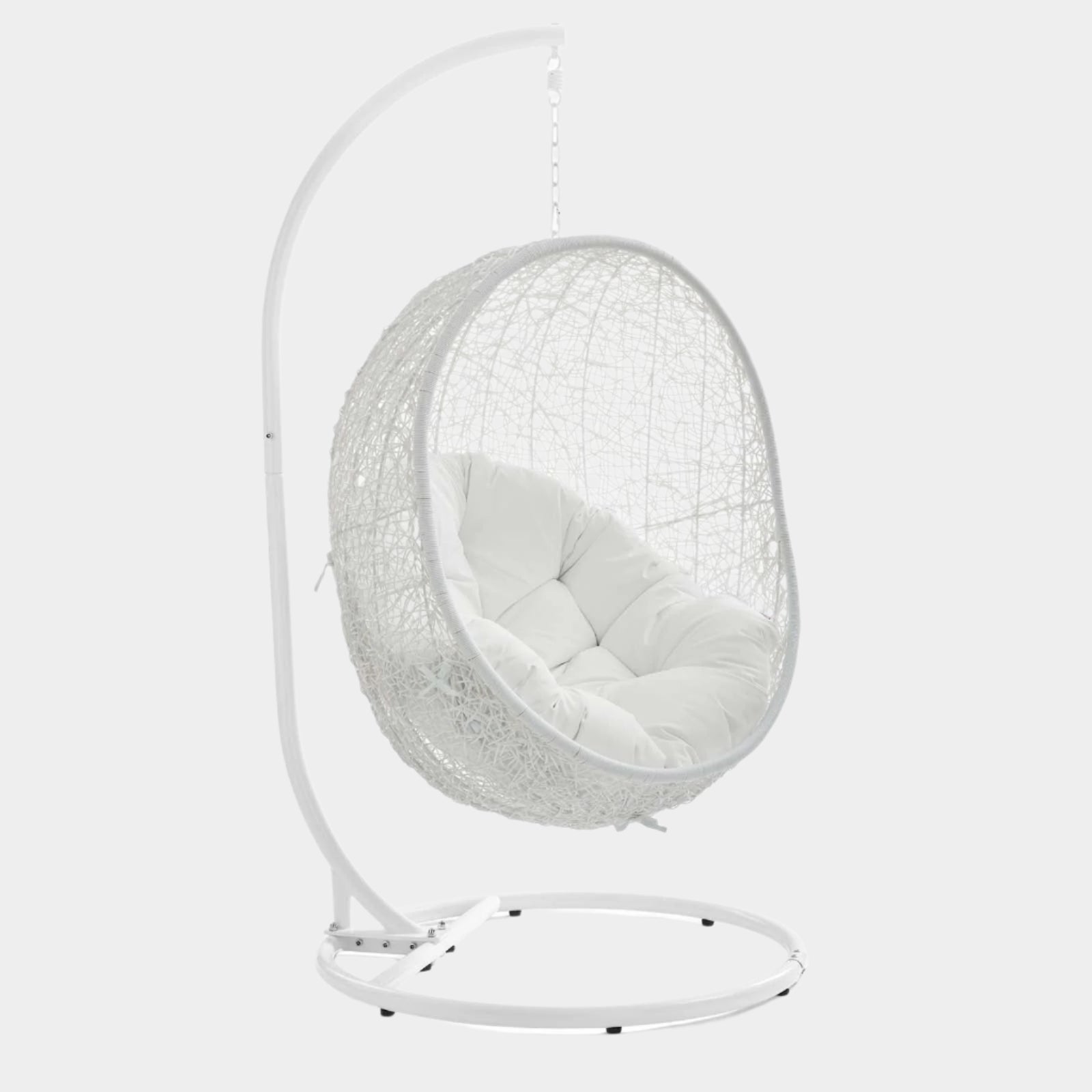 Hide Outdoor Patio Swing Chair With Stand