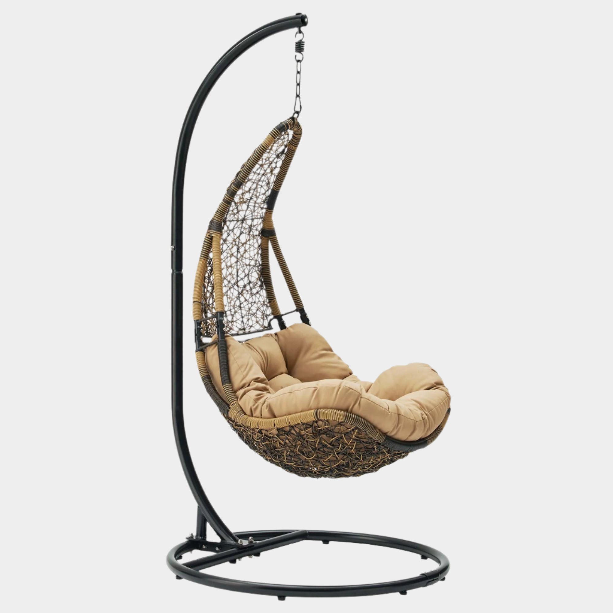 Abate Wicker Rattan Outdoor Patio Swing Chair