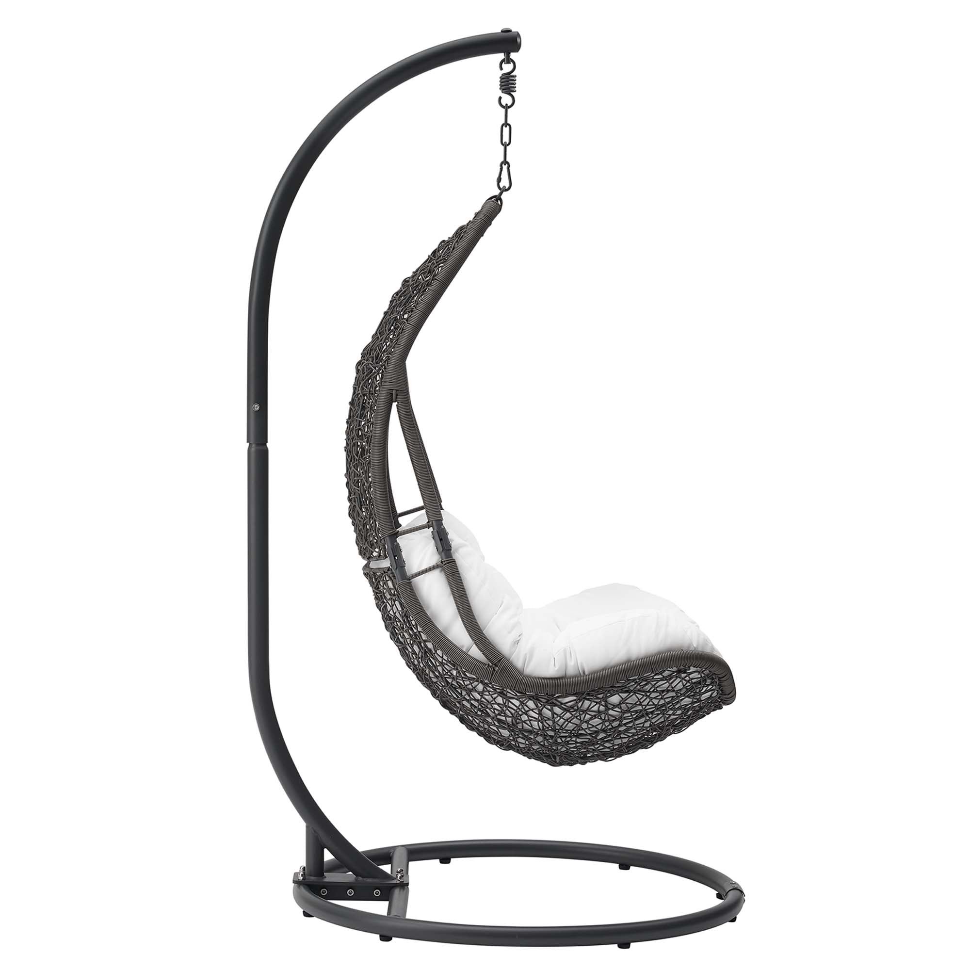 Abate Wicker Rattan Outdoor Patio Swing Chair