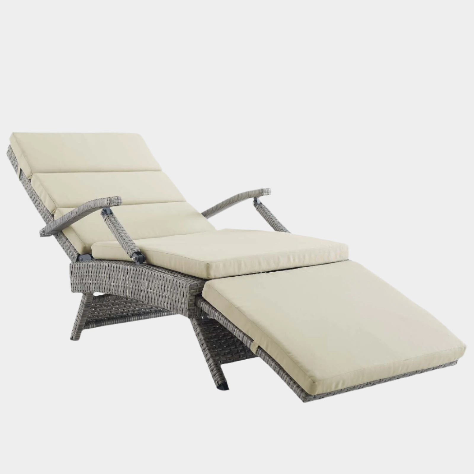 Envisage Chaise Outdoor Patio Wicker Rattan Lounge Chair