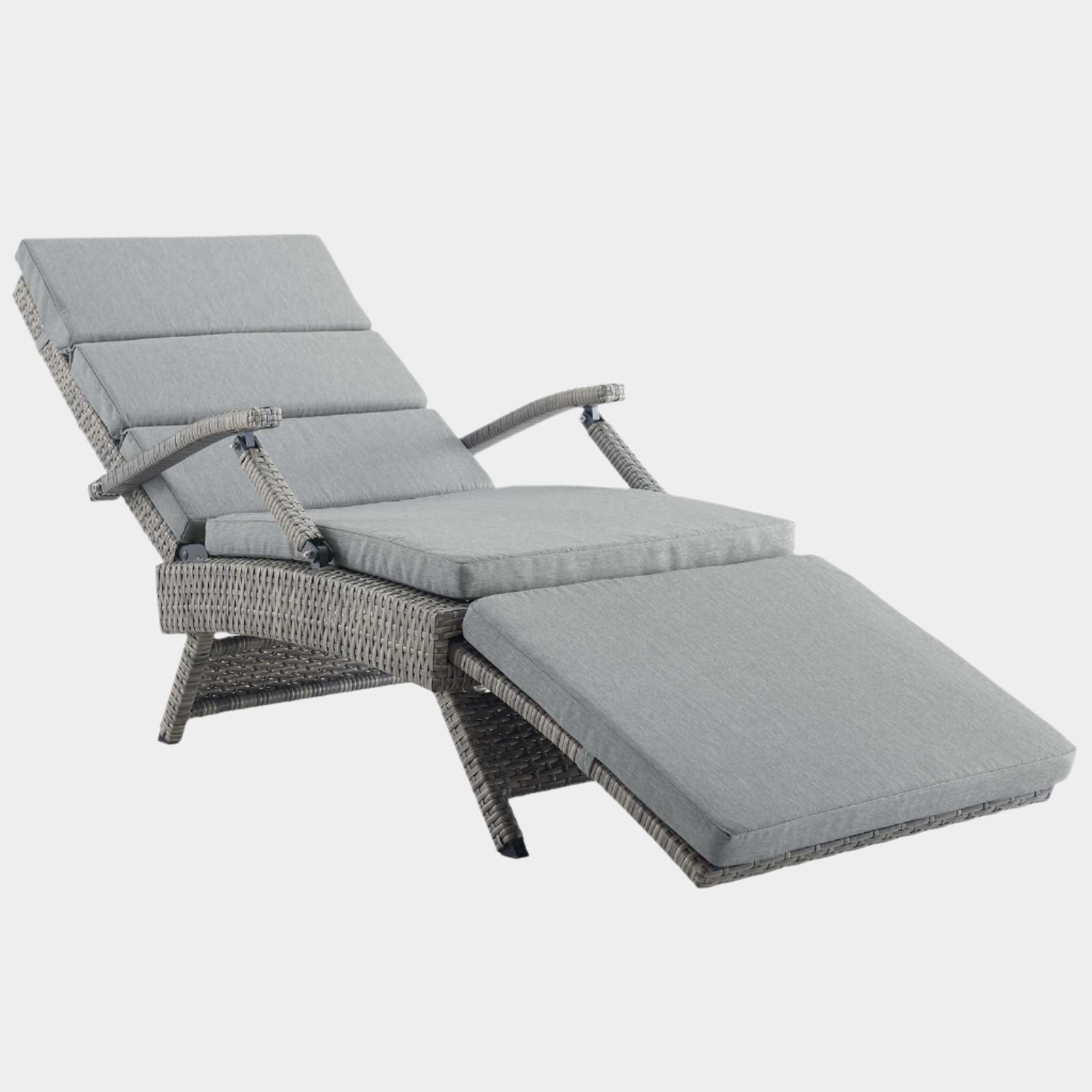 Envisage Chaise Outdoor Patio Wicker Rattan Lounge Chair