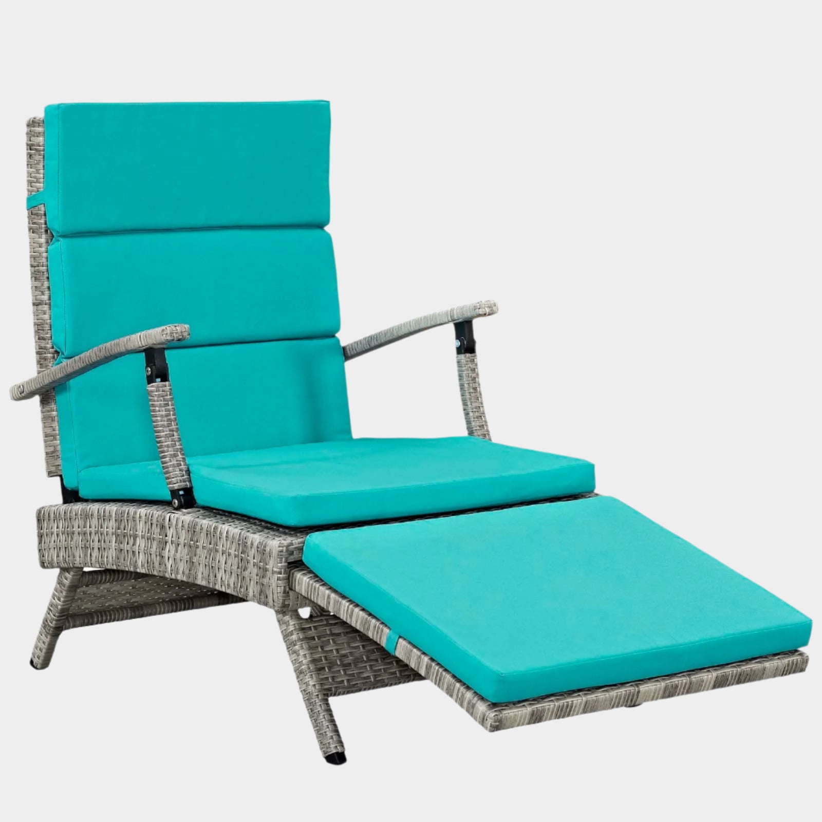 Envisage Chaise Outdoor Patio Wicker Rattan Lounge Chair