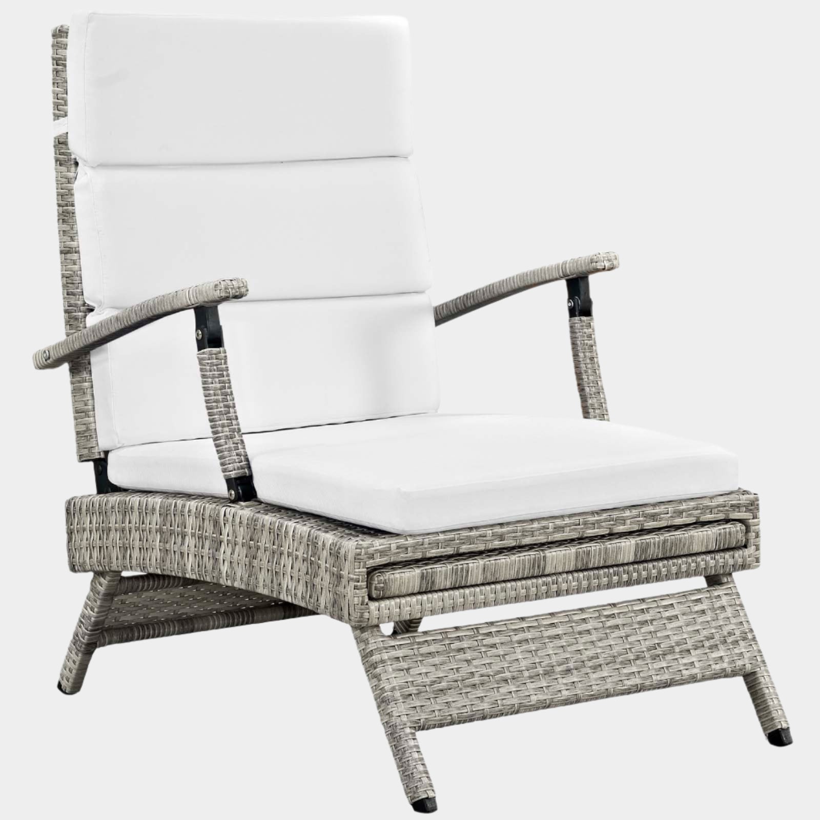 Envisage Chaise Outdoor Patio Wicker Rattan Lounge Chair