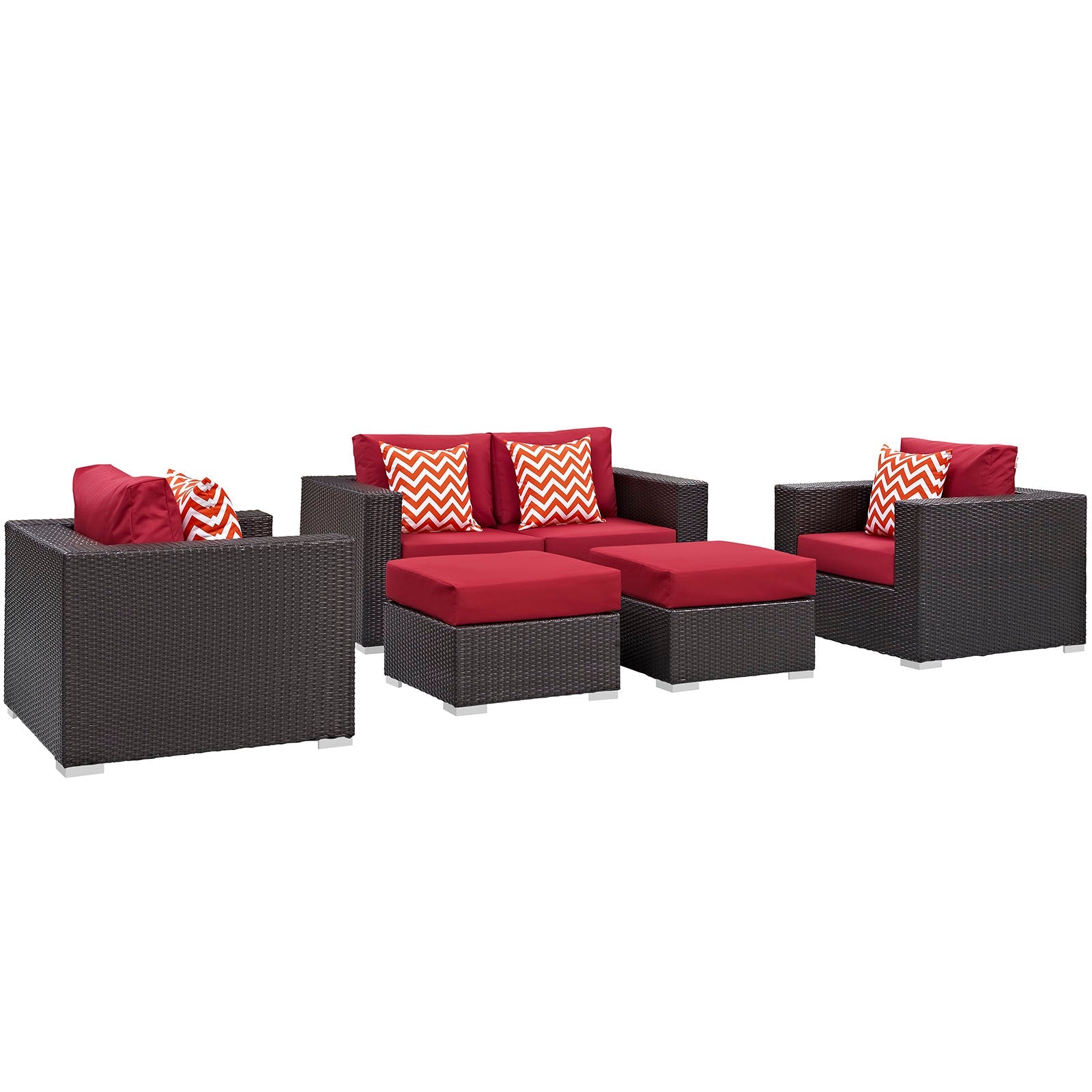 Convene 8 Piece Outdoor Patio Sofa Set