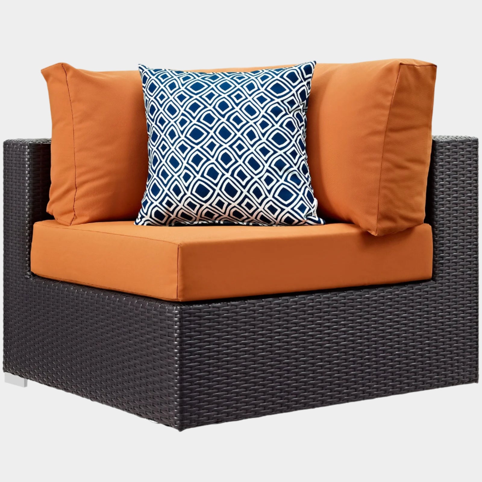 Convene 5 Piece Outdoor Patio Sectional Set