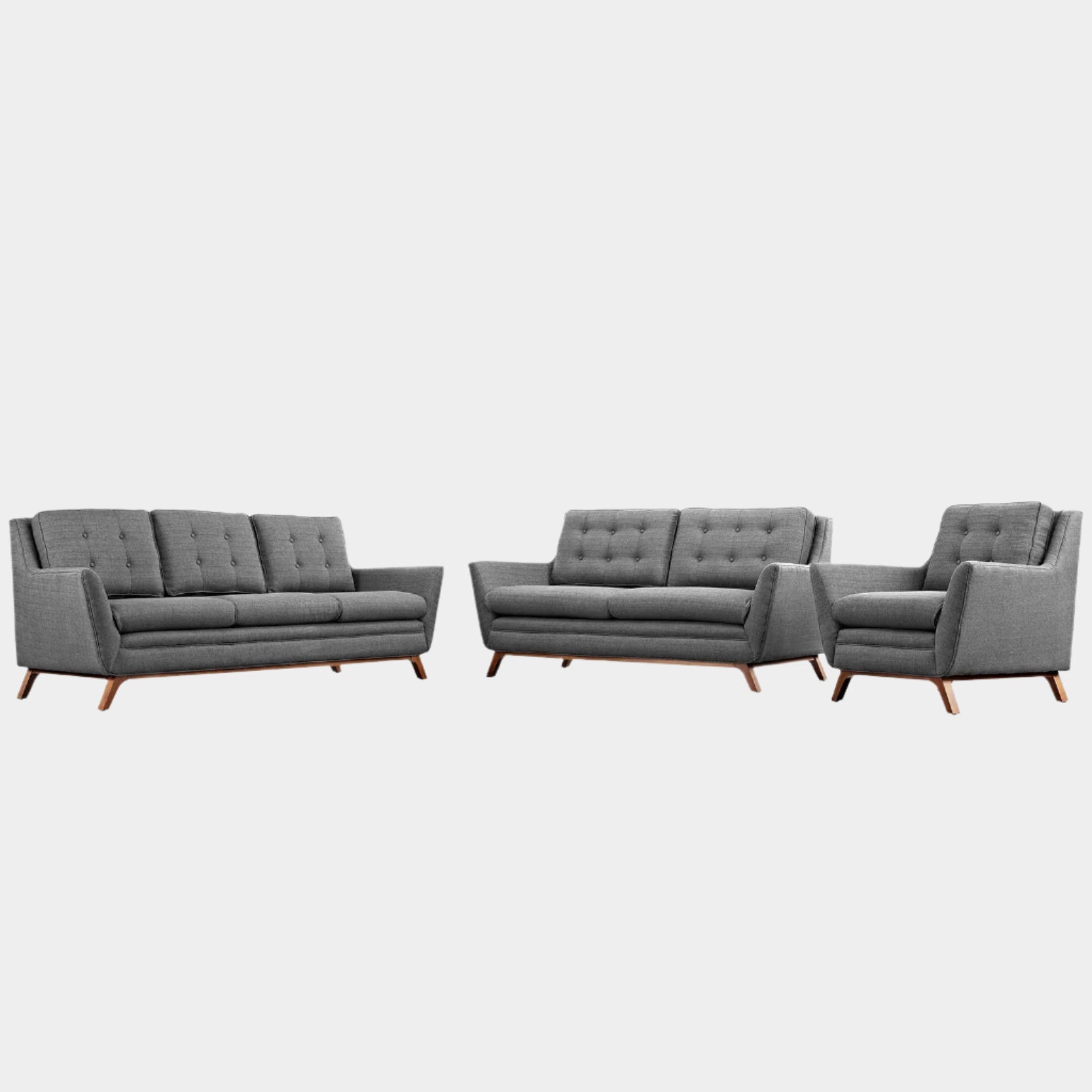 Chaise sans accoudoirs rembourrée en duvet Commix