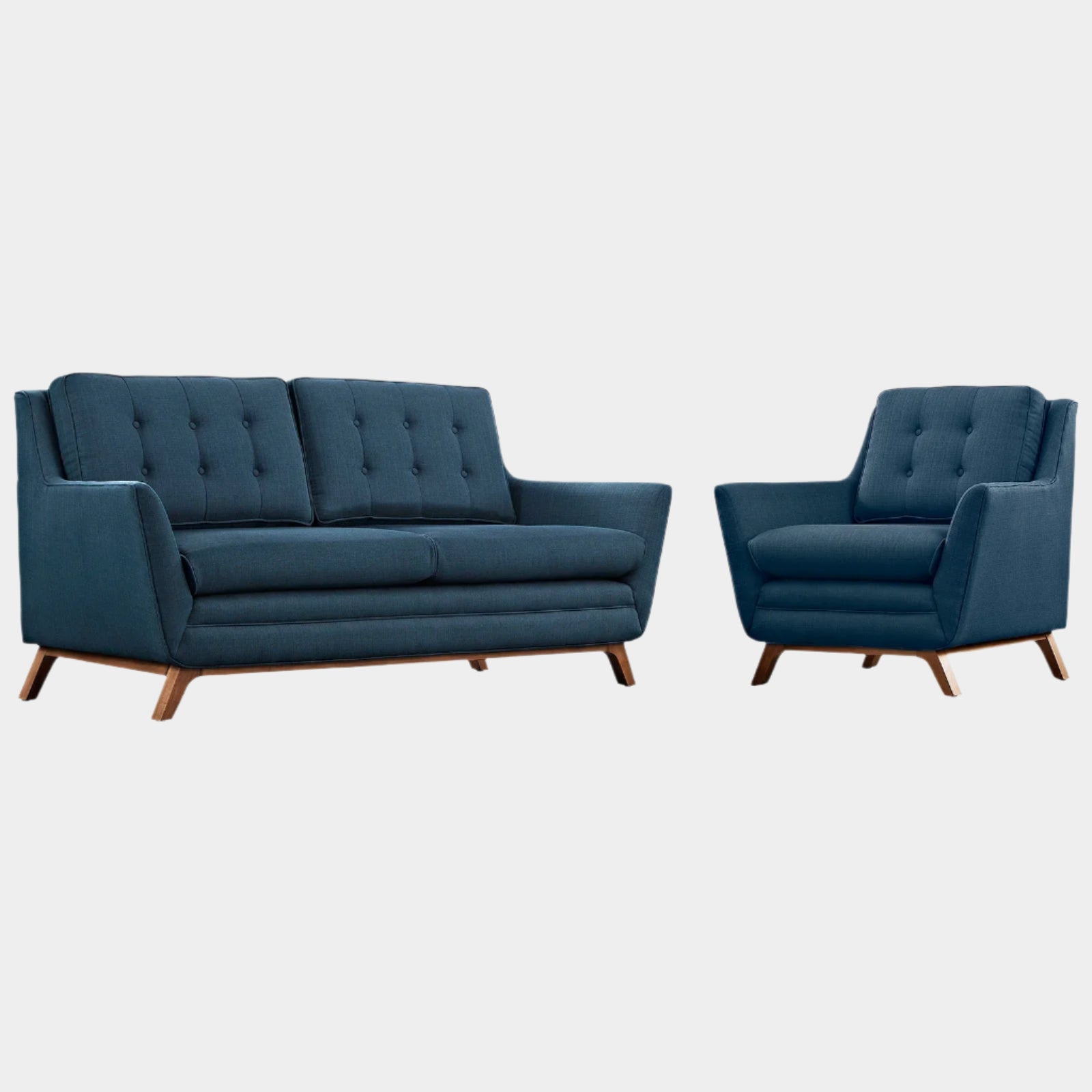 Chaise sans accoudoirs rembourrée en duvet Commix