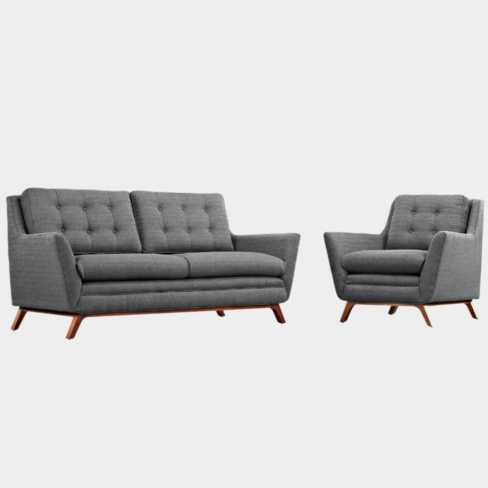 Chaise sans accoudoirs rembourrée en duvet Commix