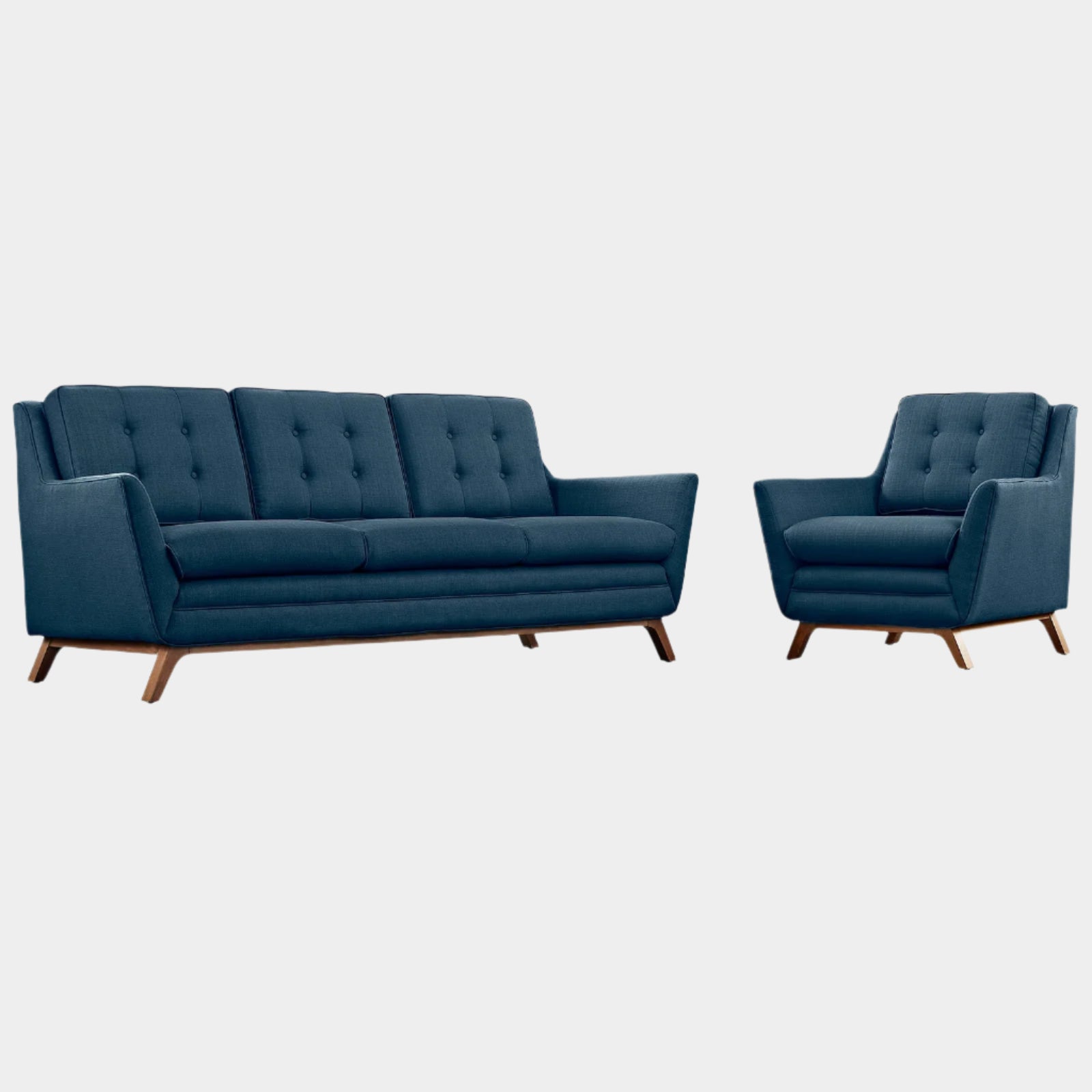 Chaise sans accoudoirs rembourrée en duvet Commix