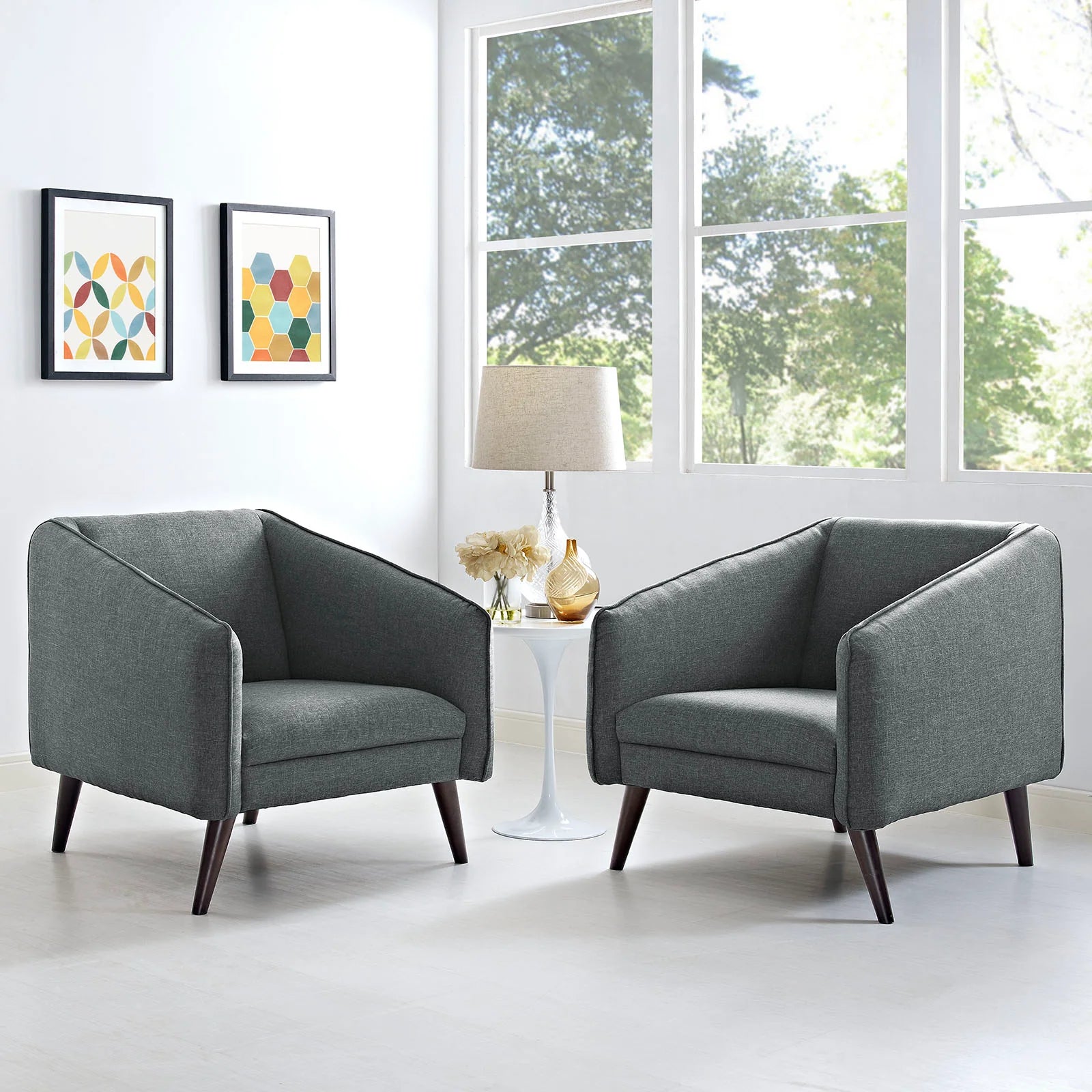 Slide Armchairs Set of 2