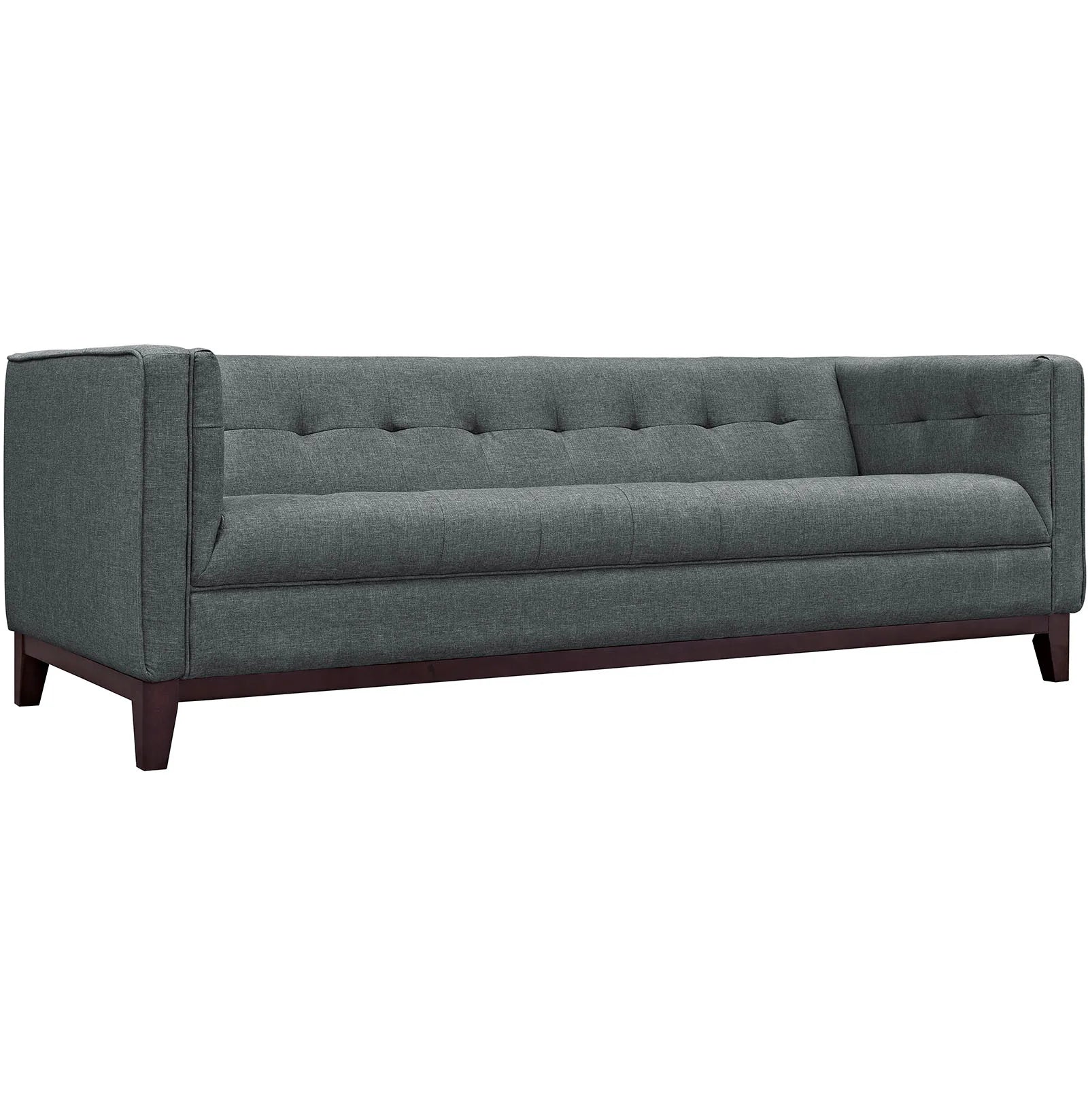 Chaise sans accoudoirs rembourrée en duvet Commix