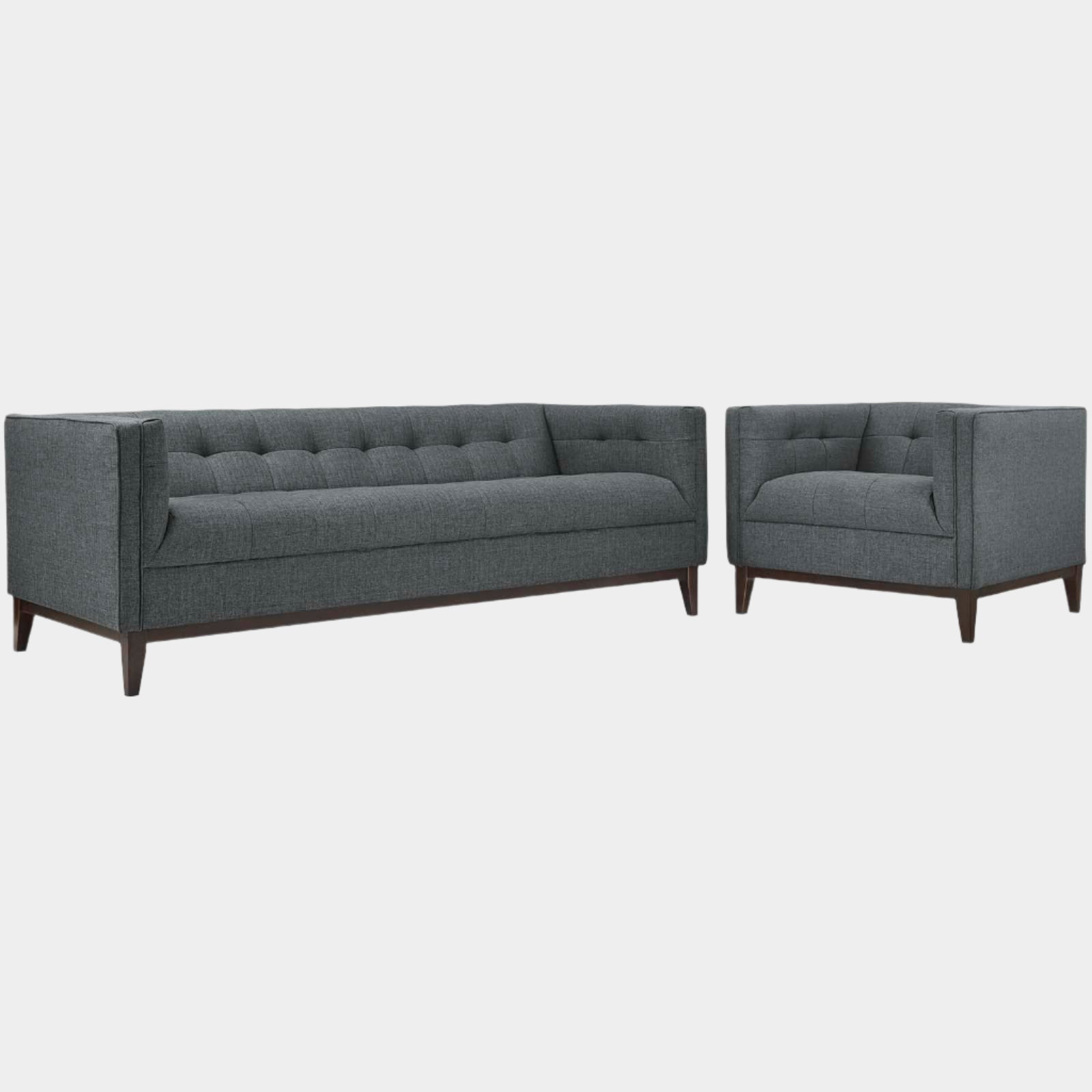 Chaise sans accoudoirs rembourrée en duvet Commix