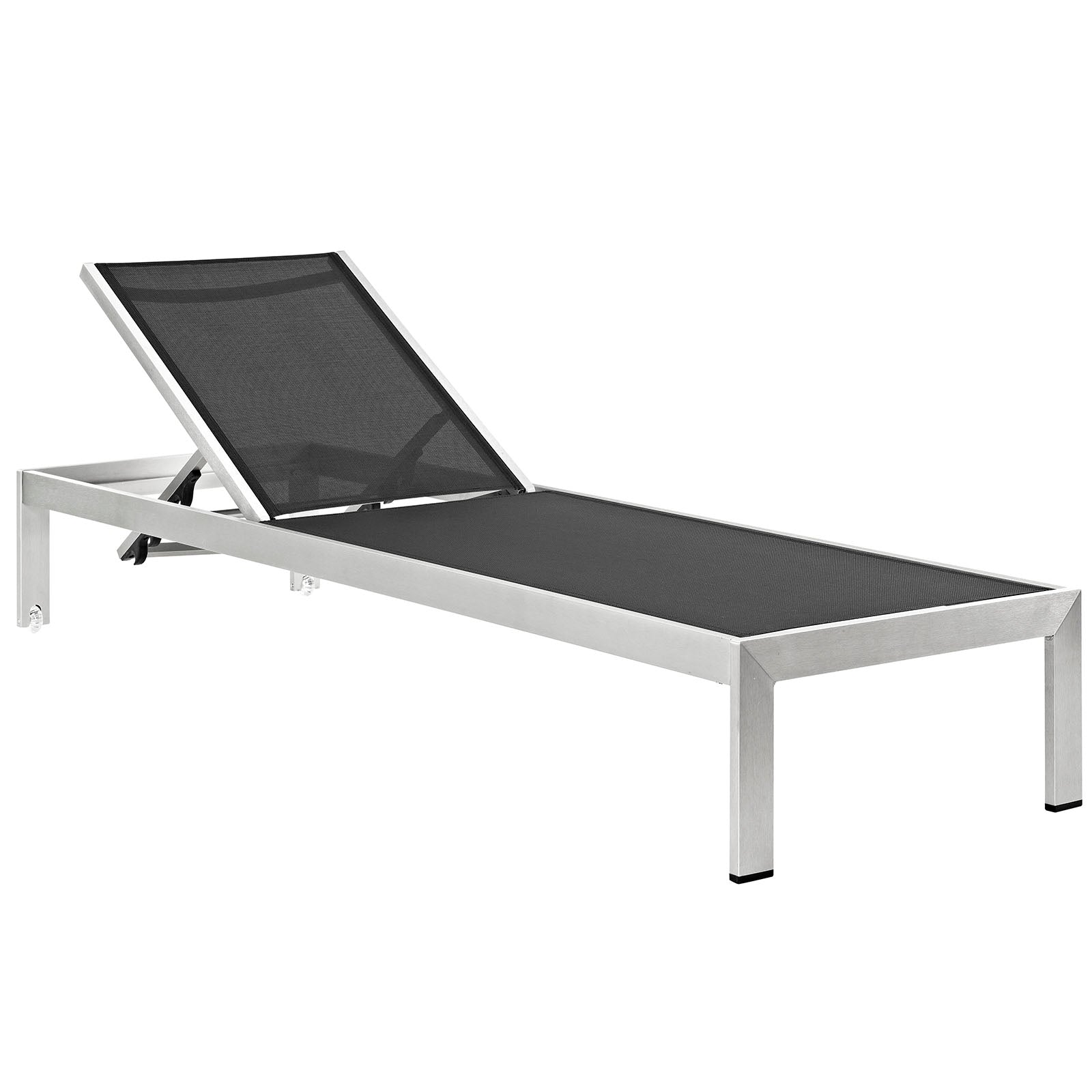 Shore Outdoor Patio Aluminum Chaise Set of 2