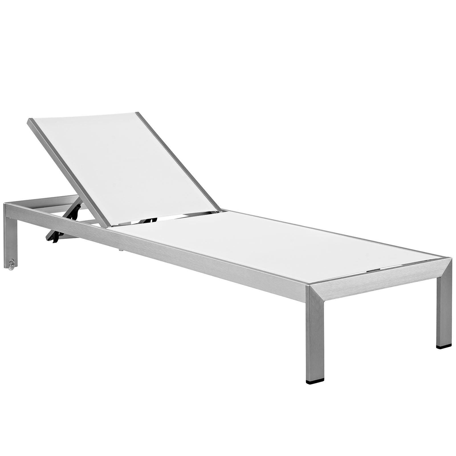 Shore Outdoor Patio Aluminum Chaise Set of 2